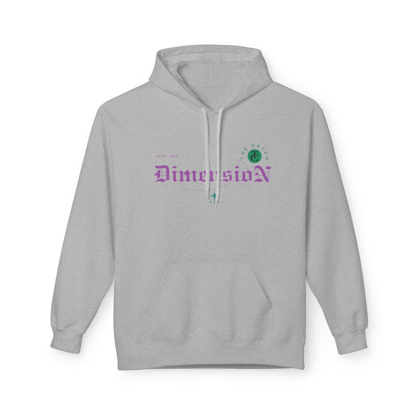 Cosmic Dimension Hoodie | Softstyle Fleece Wear, Unique Graphic Pullover, Gift for Astronomers, Casual Streetwear - THE CATCH