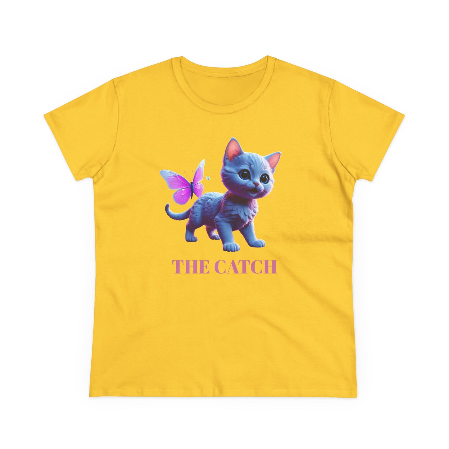 Women's Midweight Cotton Tee - THE CATCH