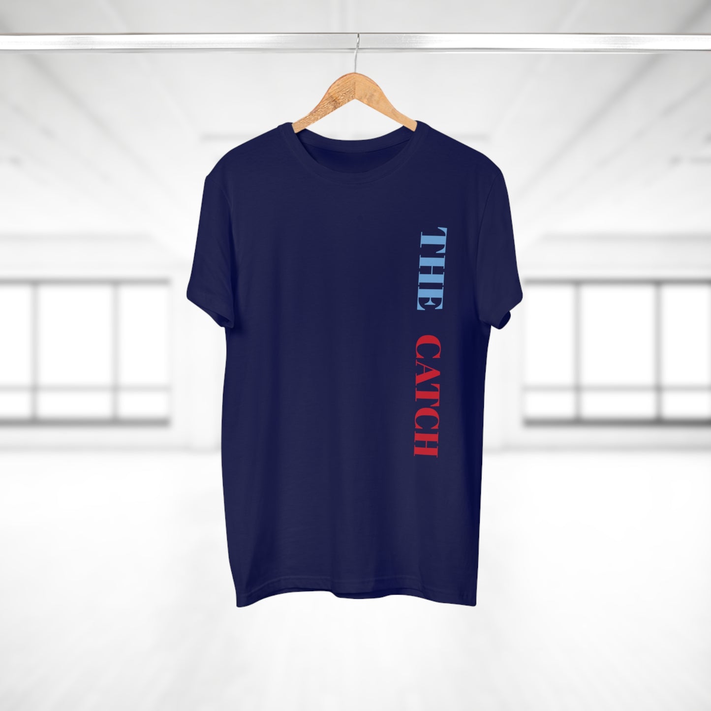 Men's Graphic T-Shirt - 'The Catch' Fallen Angel Design