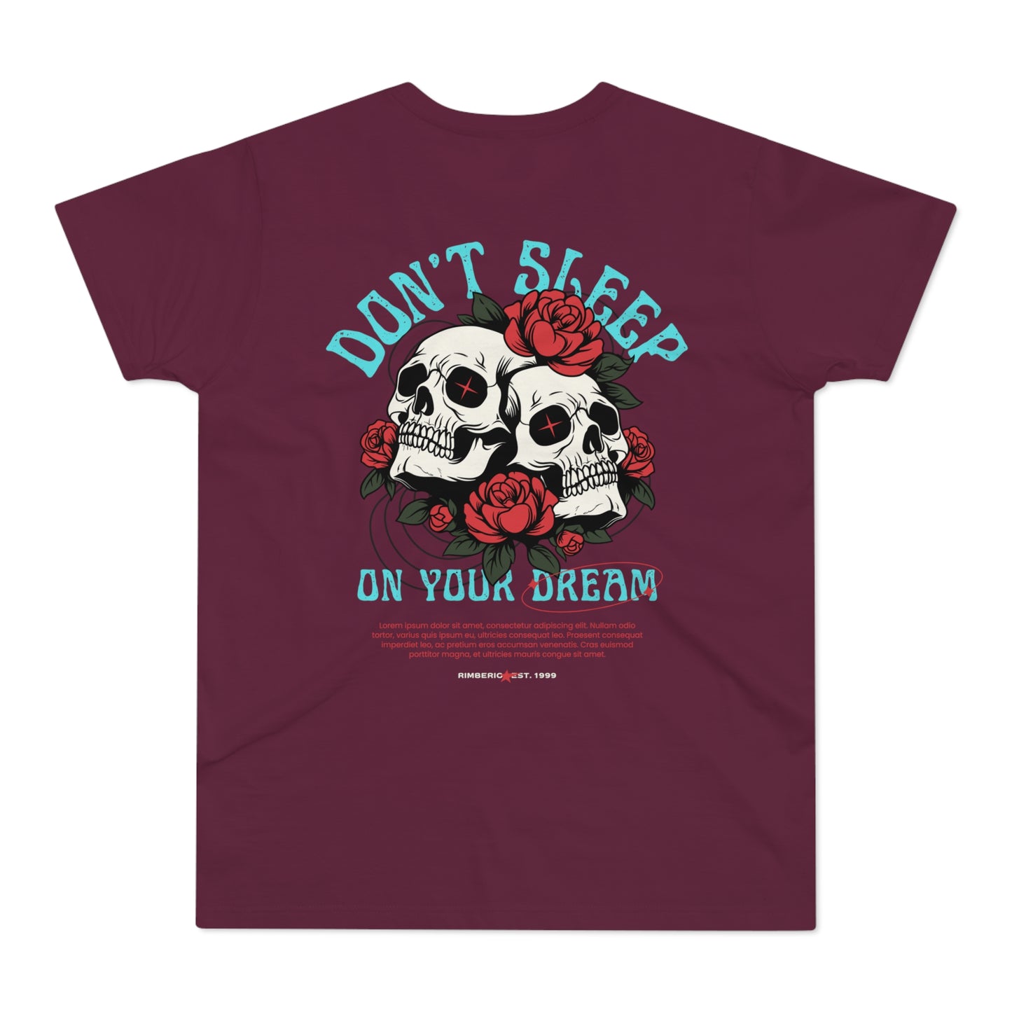 Men's Graphic T-Shirt - "The Catch" with Skull Design