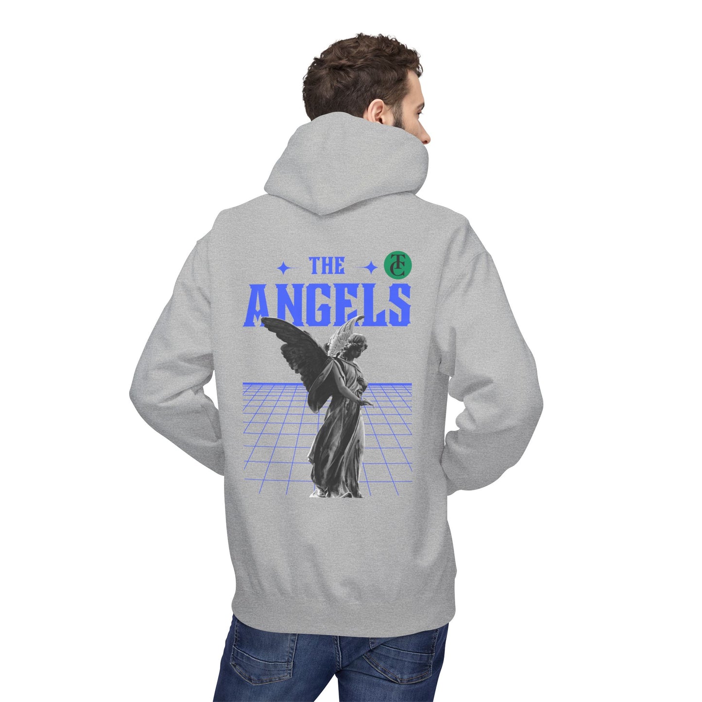 Angels Graphic Hoodie -Midweight Softstyle Fleece for Casual Comfort - THE CATCH