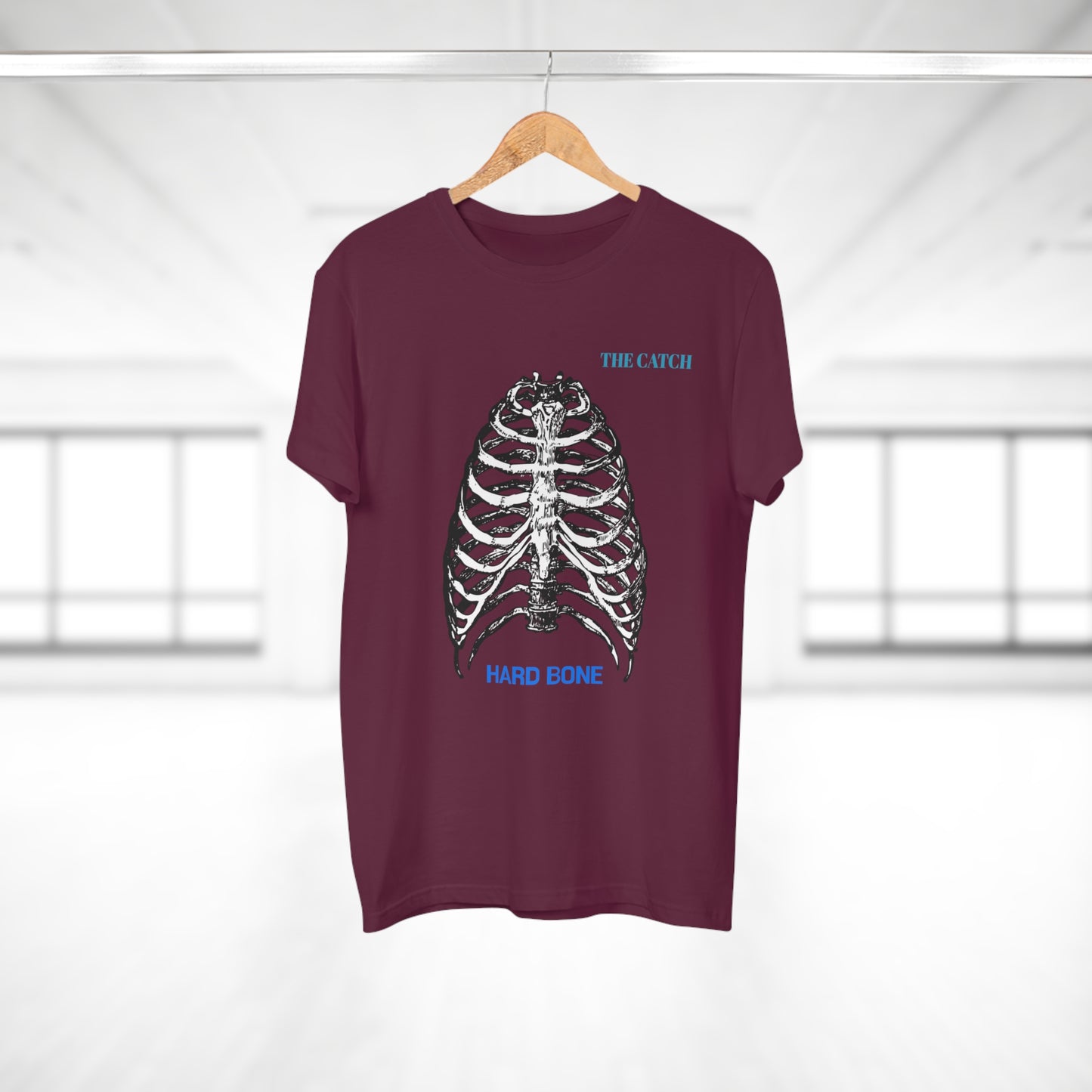 Men's Graphic T-Shirt - "Hard Bone" Rib Cage Design