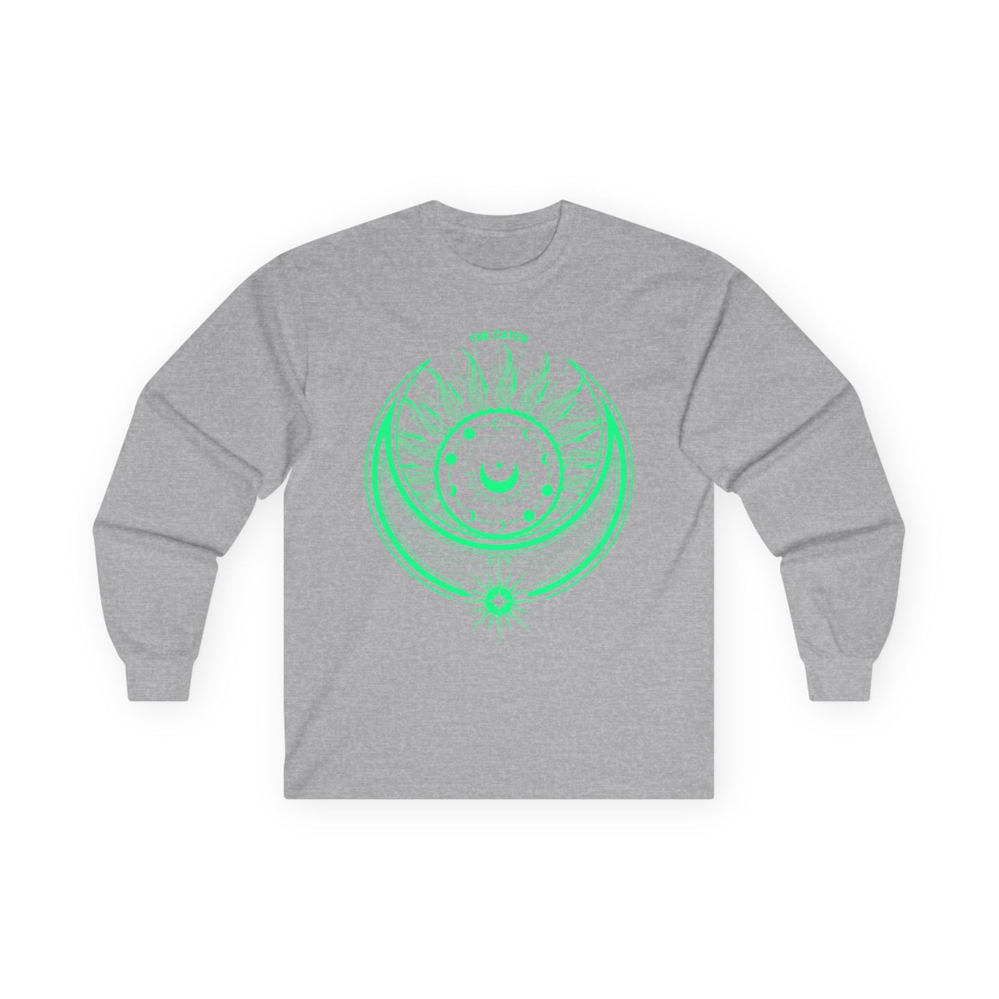 Sun & Moon Long Sleeve Tee - The Catch - Cotton Top - THE CATCH