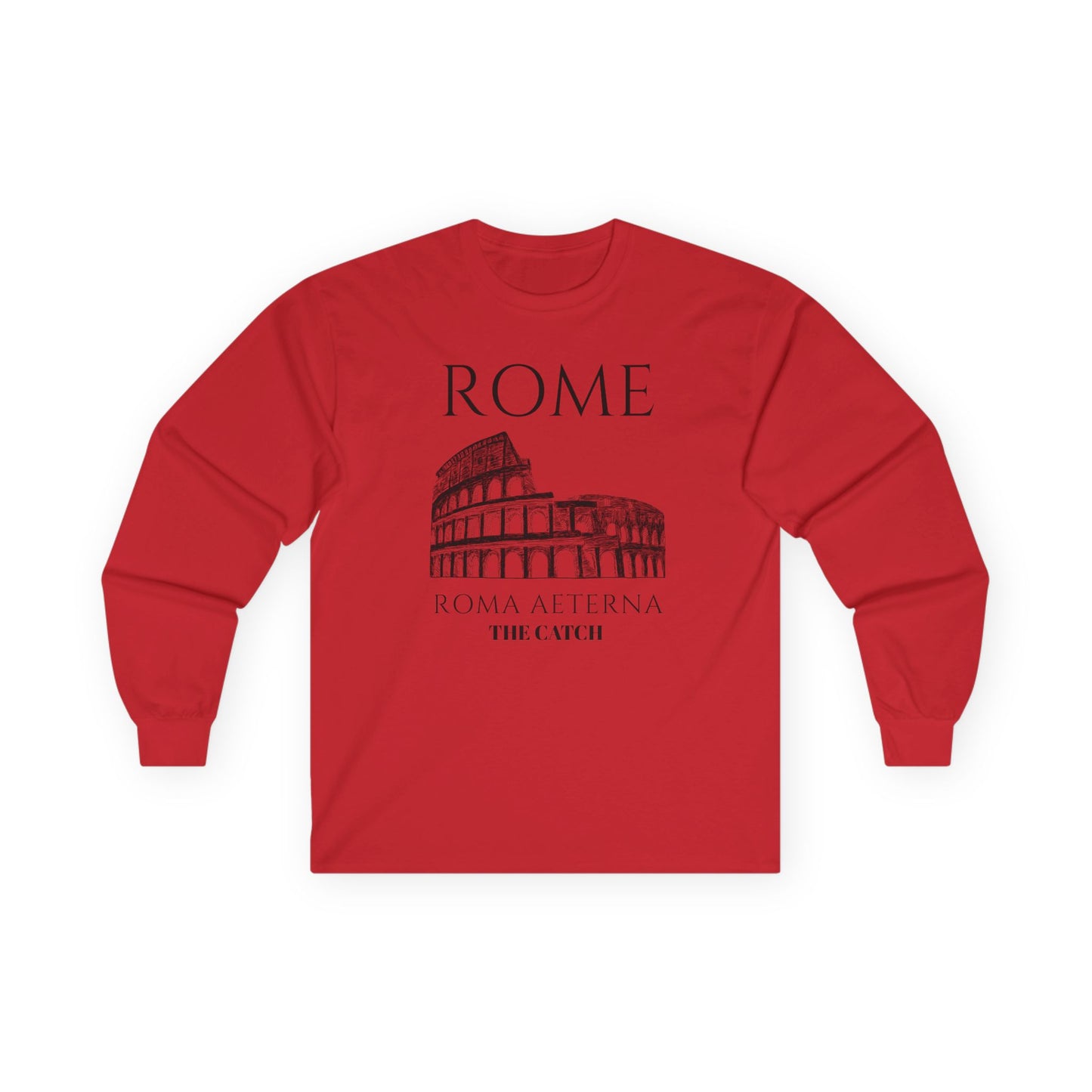 Rome Graphic Long Sleeve Tee - Travel Inspired Shirt - THE CATCH