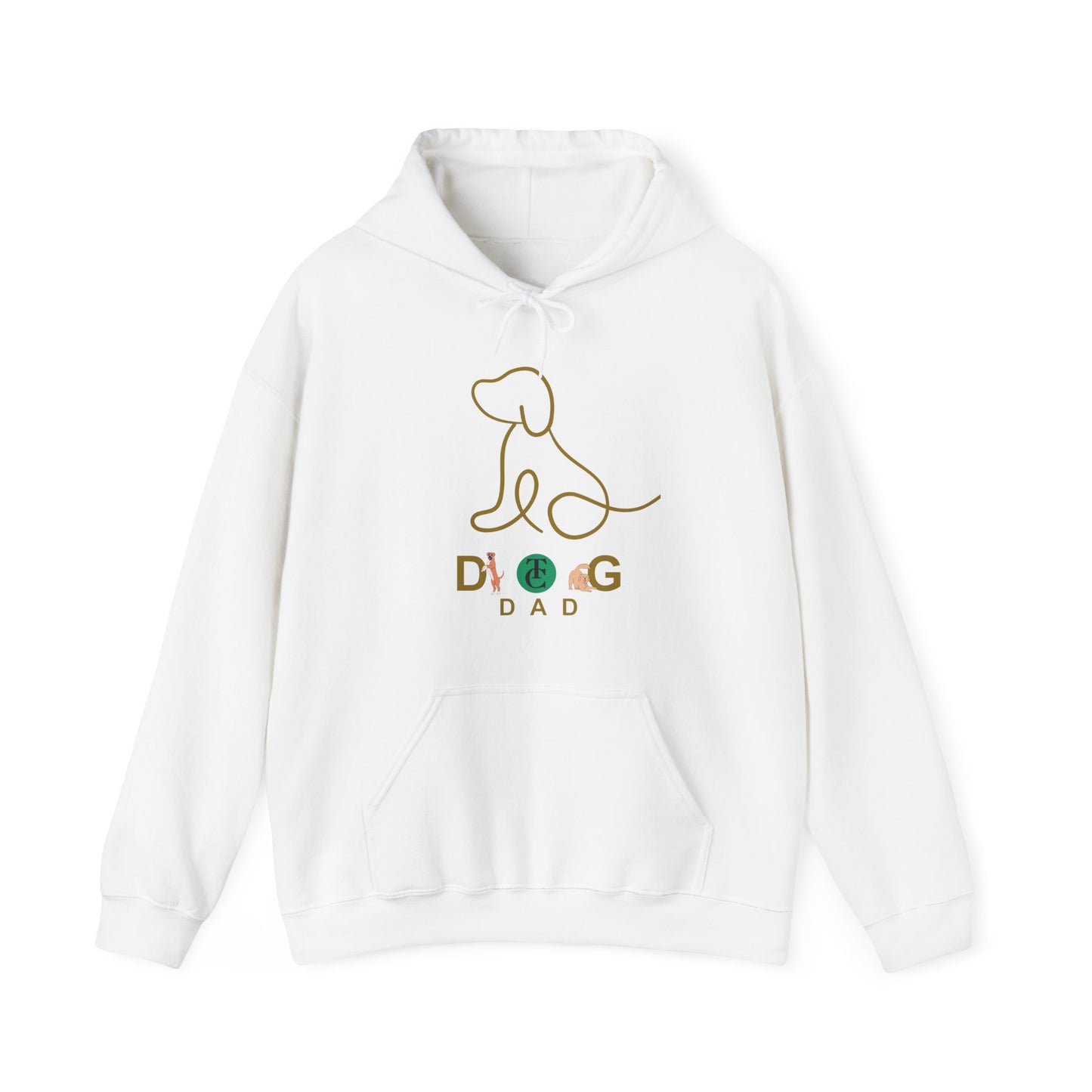 Dog Dad Hoodie - Cozy Gift for Pet Lovers, Casual Wear, Dog Enthusiast Apparel, Father's Day, Birthday Gift - THE CATCH