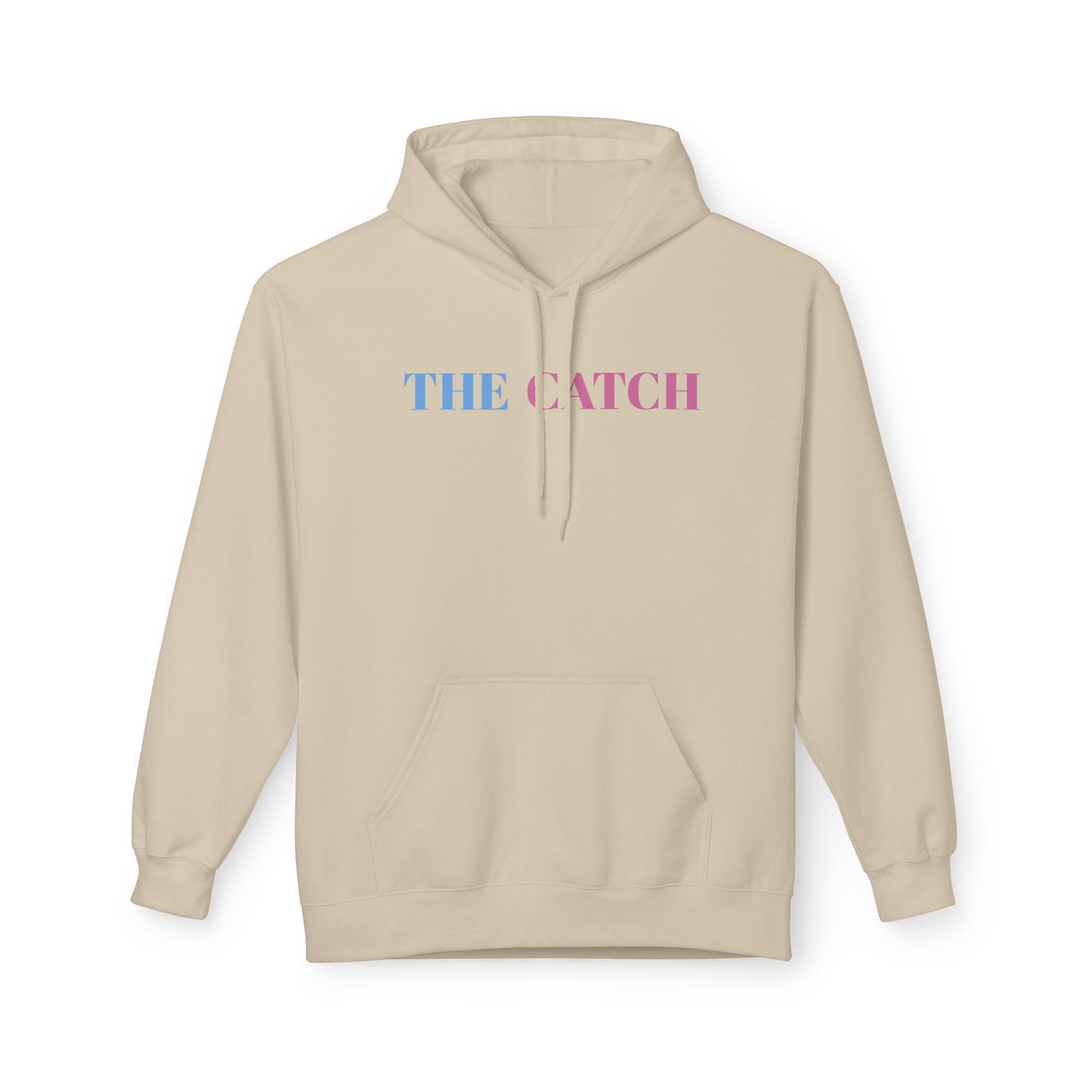 Midweight Hoodie - "Live in the Moment" Casual Fleece Sweatshirt - THE CATCH