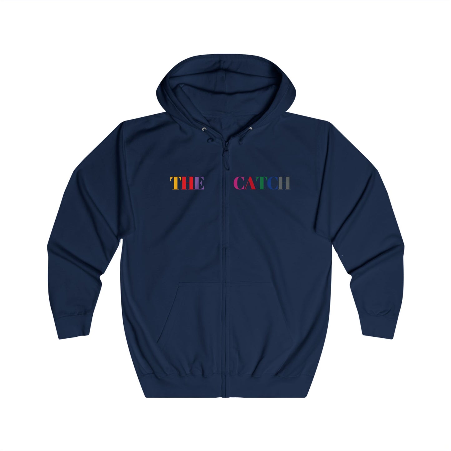 Urban Wild Full Zip Hoodie - Colorful Llama Graphic, Trendy Street Style - THE CATCH