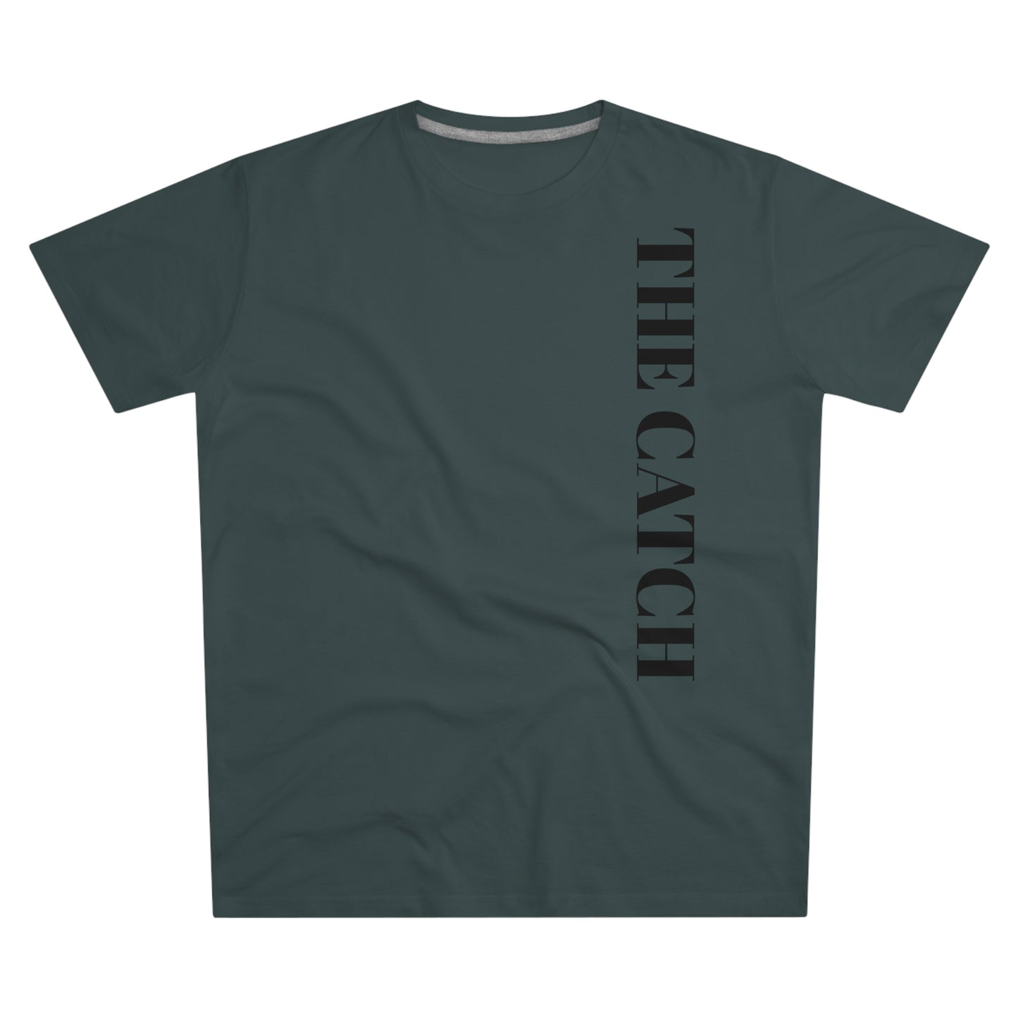 Men's Modern-fit Tee - 'The Catch' Graphic Tee with 'Reincarnation' Design