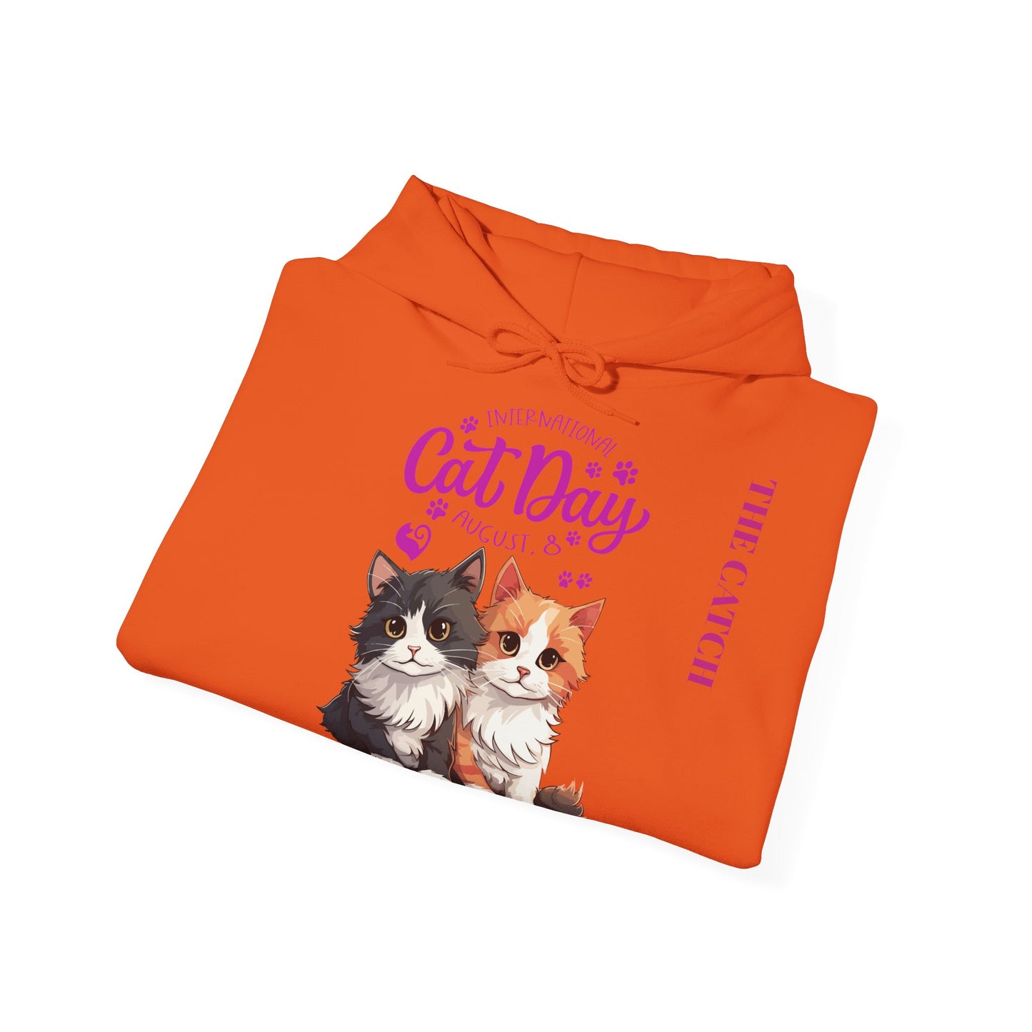 Cute Cat Day Hoodie - Celebrate Your Feline Friends!