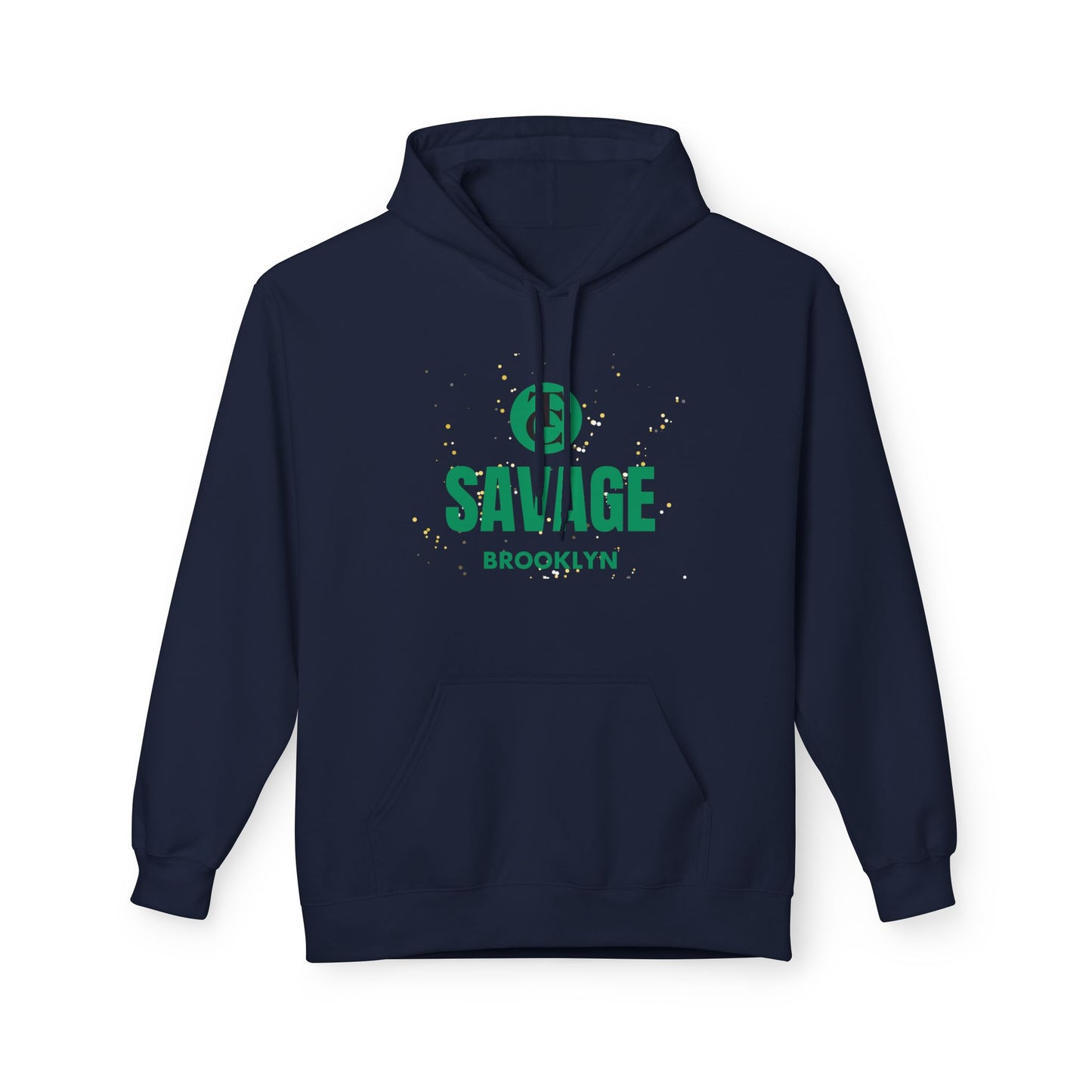 Savage Brooklyn Midweight Fleece Hoodie - Casual Streetwear Fashion - THE CATCH