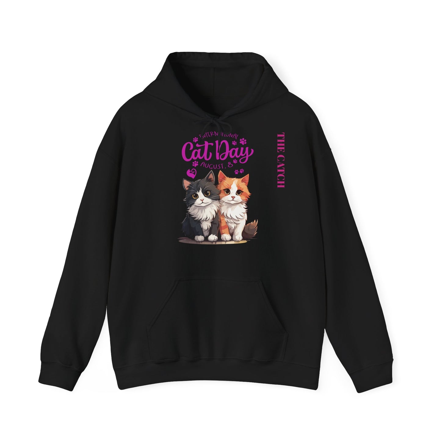 Cute Cat Day Hoodie - Celebrate Your Feline Friends!