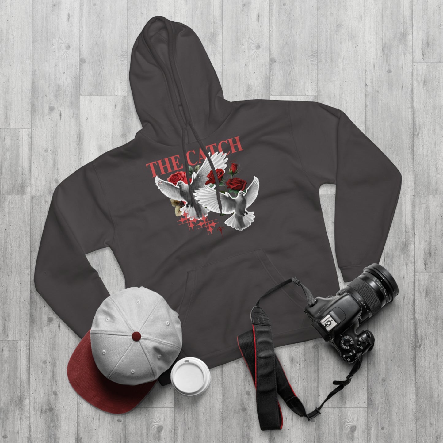 Stylish Pullover Hoodie with 'THE CATCH' Design - Perfect for Everyday Wear & Gift Ideas - THE CATCH