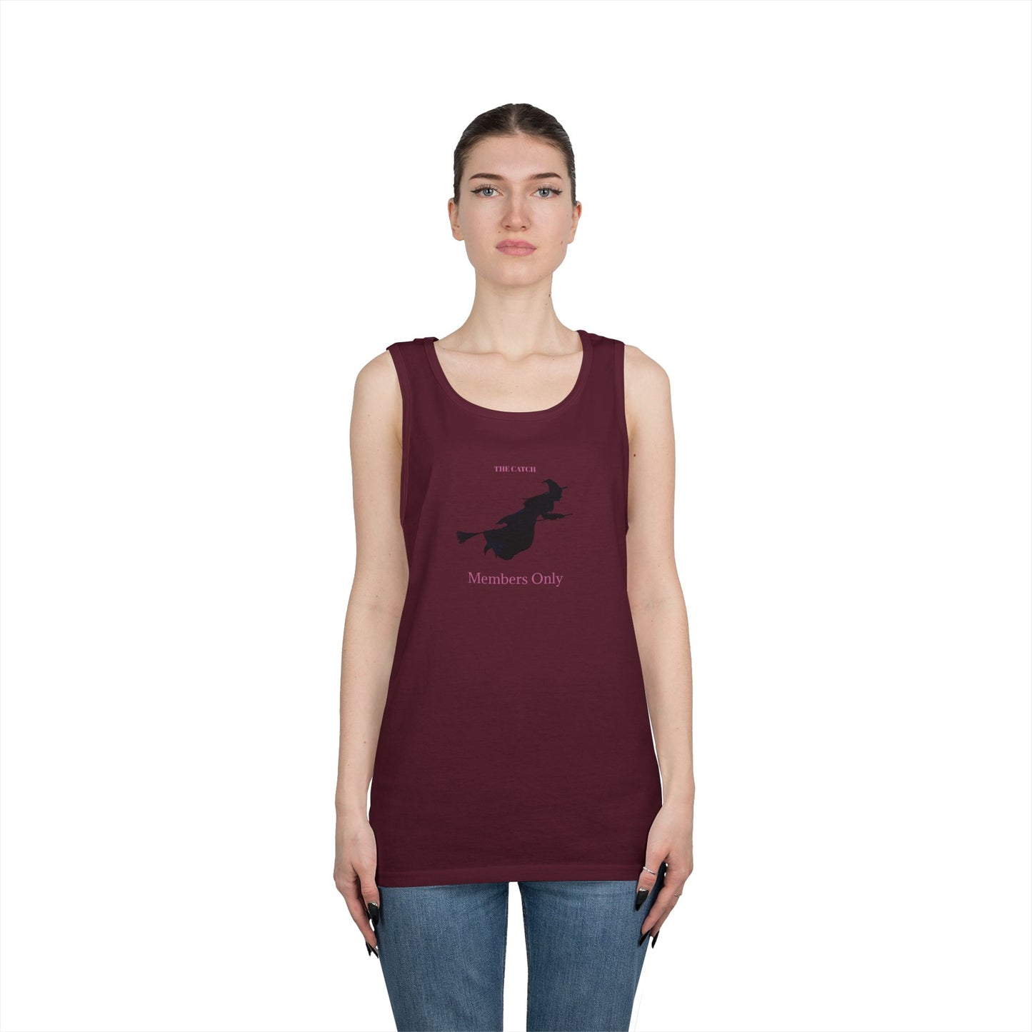 Woman's Heavy Cotton Tank Top - THE CATCH