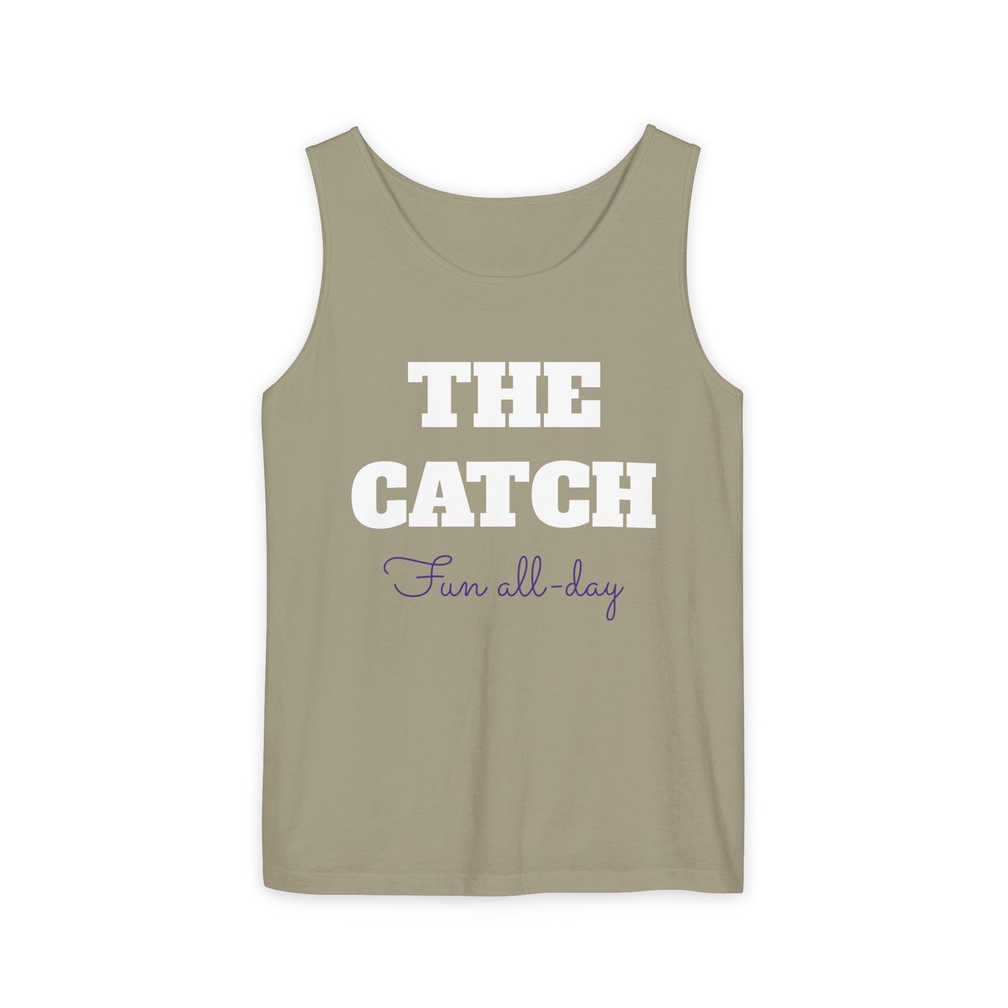 Woman's Garment-Dyed Tank Top - THE CATCH