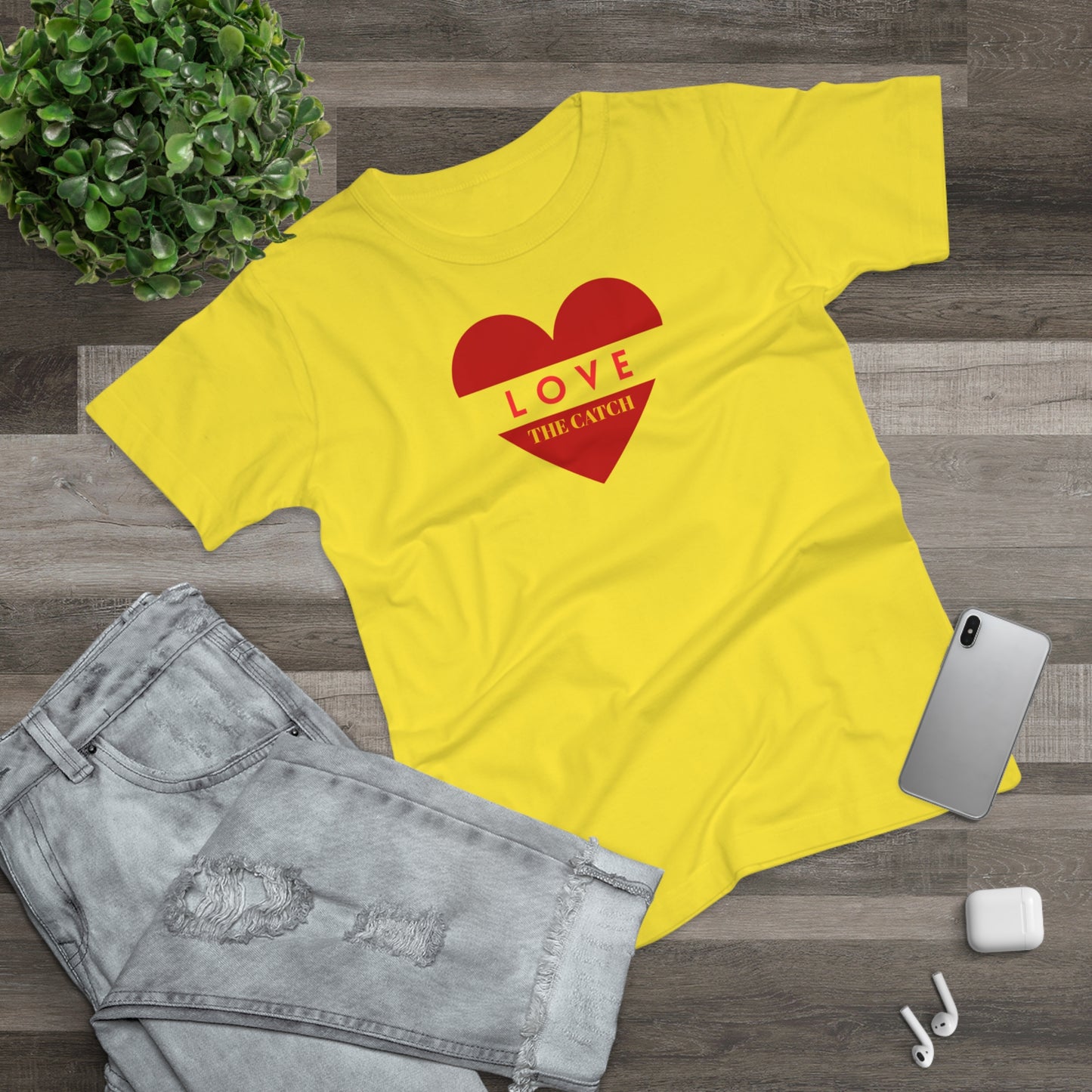 Love Catch Heart Women's T-Shirt