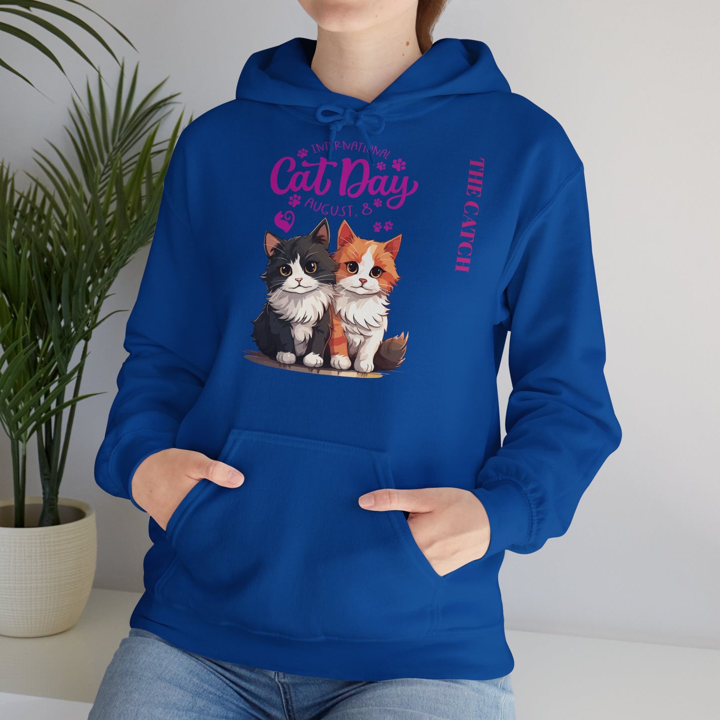 Cute Cat Day Hoodie - Celebrate Your Feline Friends!