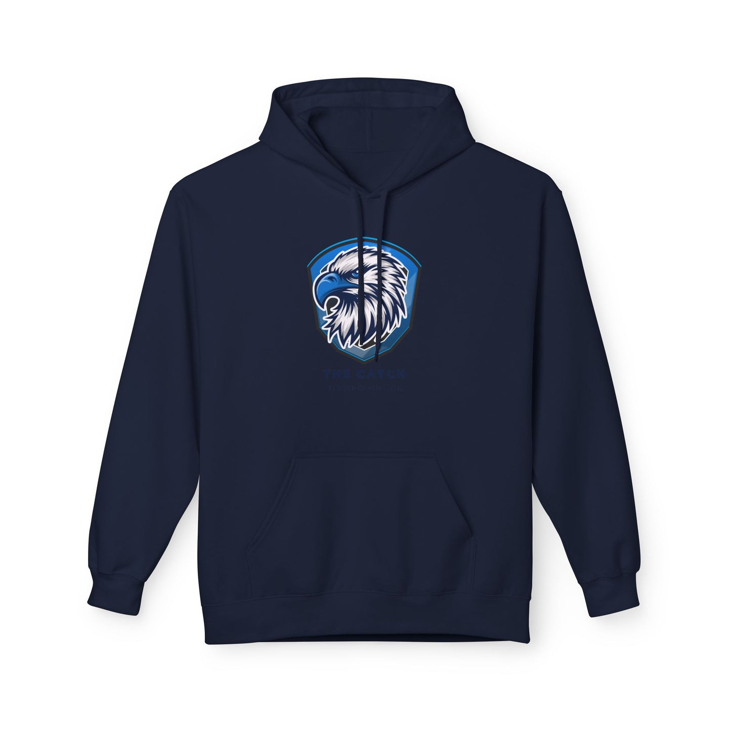 Eagle Graphic Fleece Hoodie - Warm, Stylish, Perfect for Outdoors, Gifts for Nature Lovers, Adventure Apparels, Casual Wear - THE CATCH