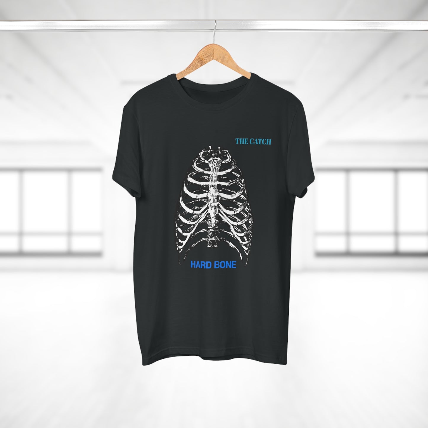 Men's Graphic T-Shirt - "Hard Bone" Rib Cage Design