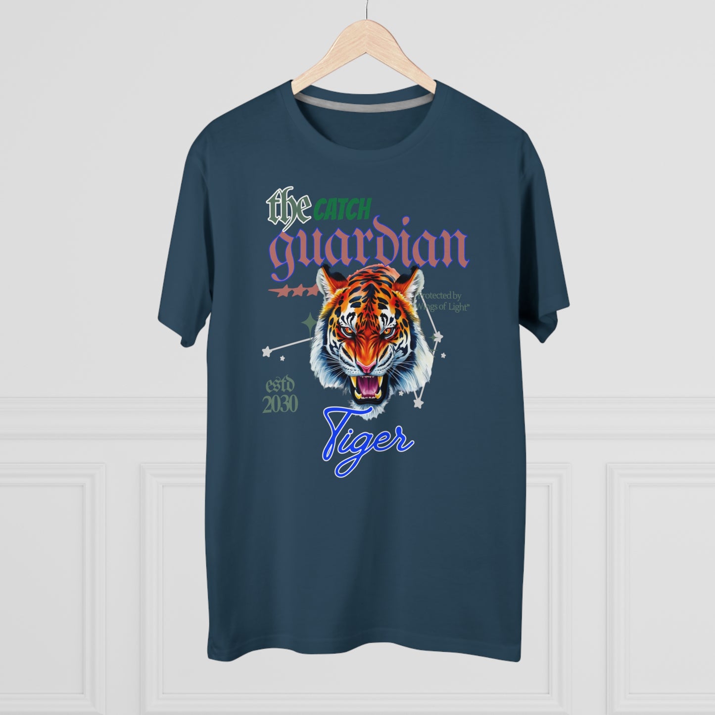 Men's Modern-fit Tiger Graphic Tee - The Catch Guardian 2030