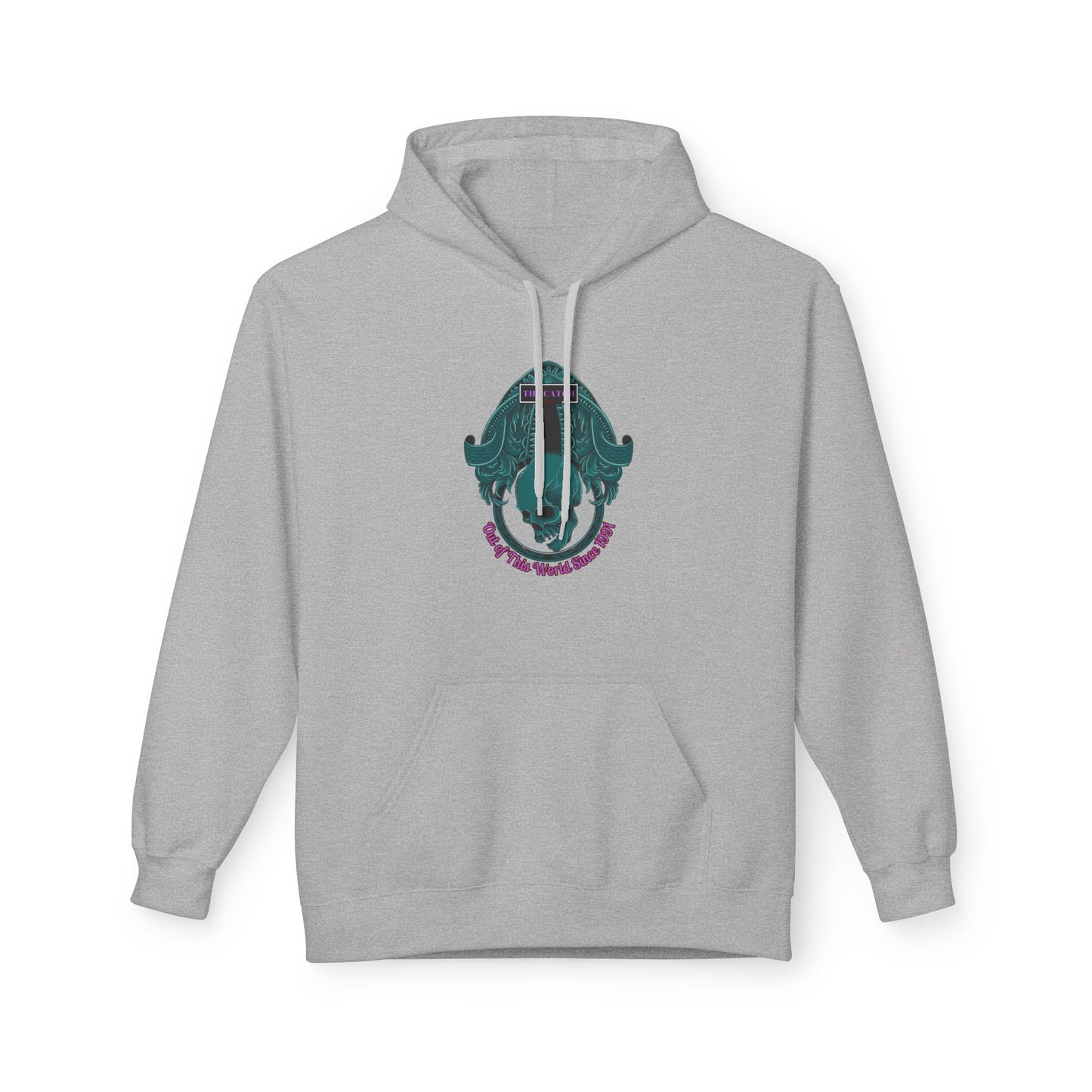 Midweight Fleece Hoodie - Unique Graphic Design for Cozy Comfort - THE CATCH