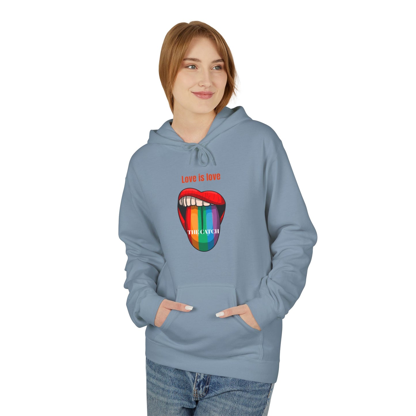 Love is Love Pride Hoodie | Midweight Fleece