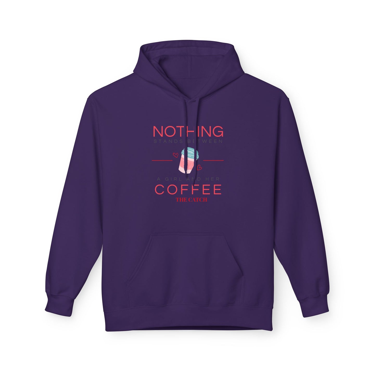 Coffee Lovers Softstyle Hoodie - Nothing Stands Between A Girl & Her Coffee