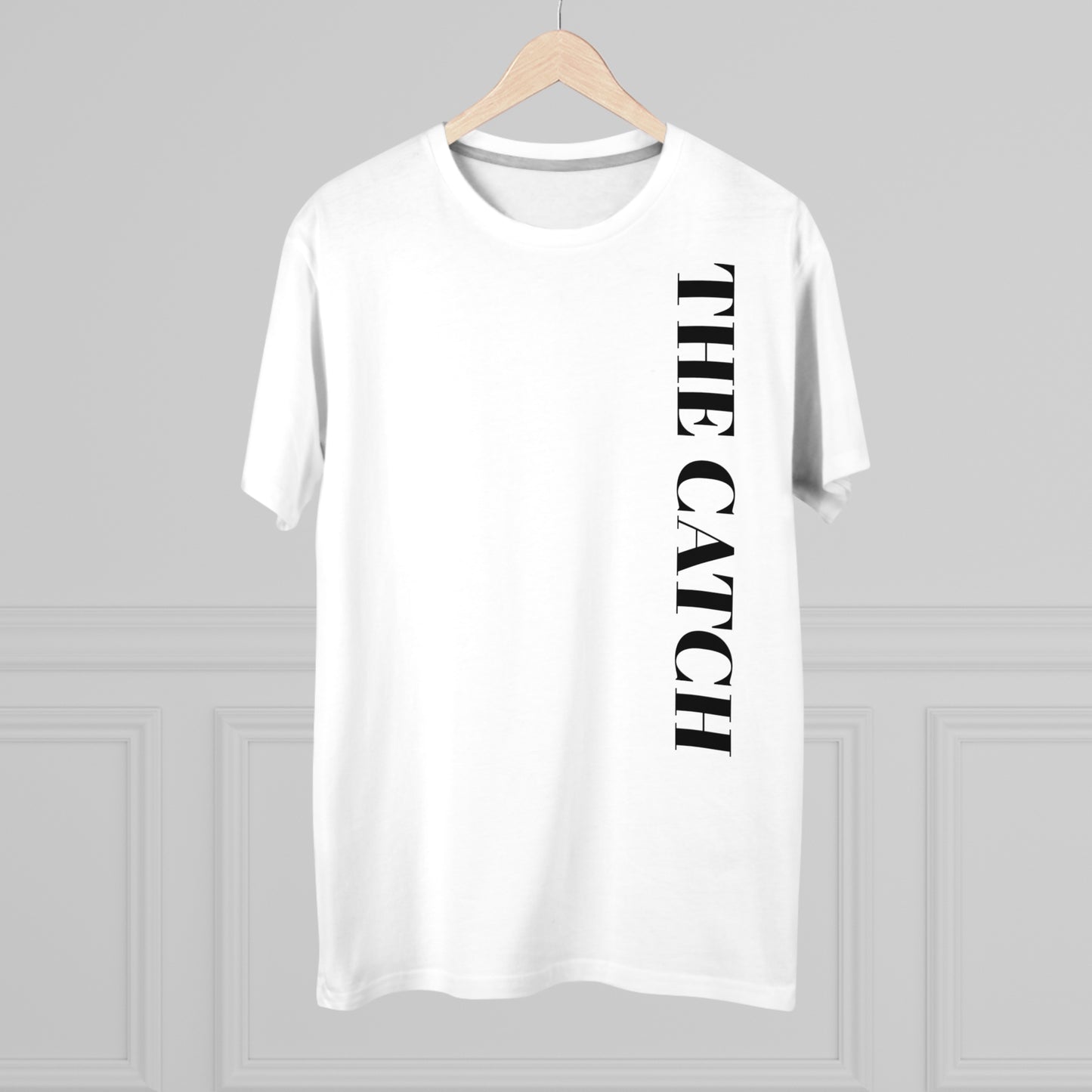 Men's Modern-Fit Tee - 'The Catch' Statement Shirt - THE CATCH