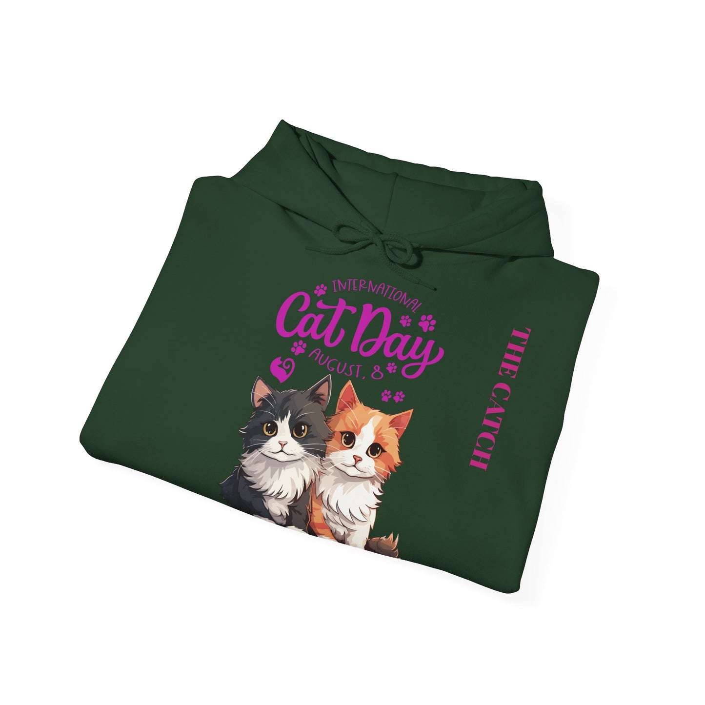 Cute Cat Day Hoodie - Celebrate Your Feline Friends!