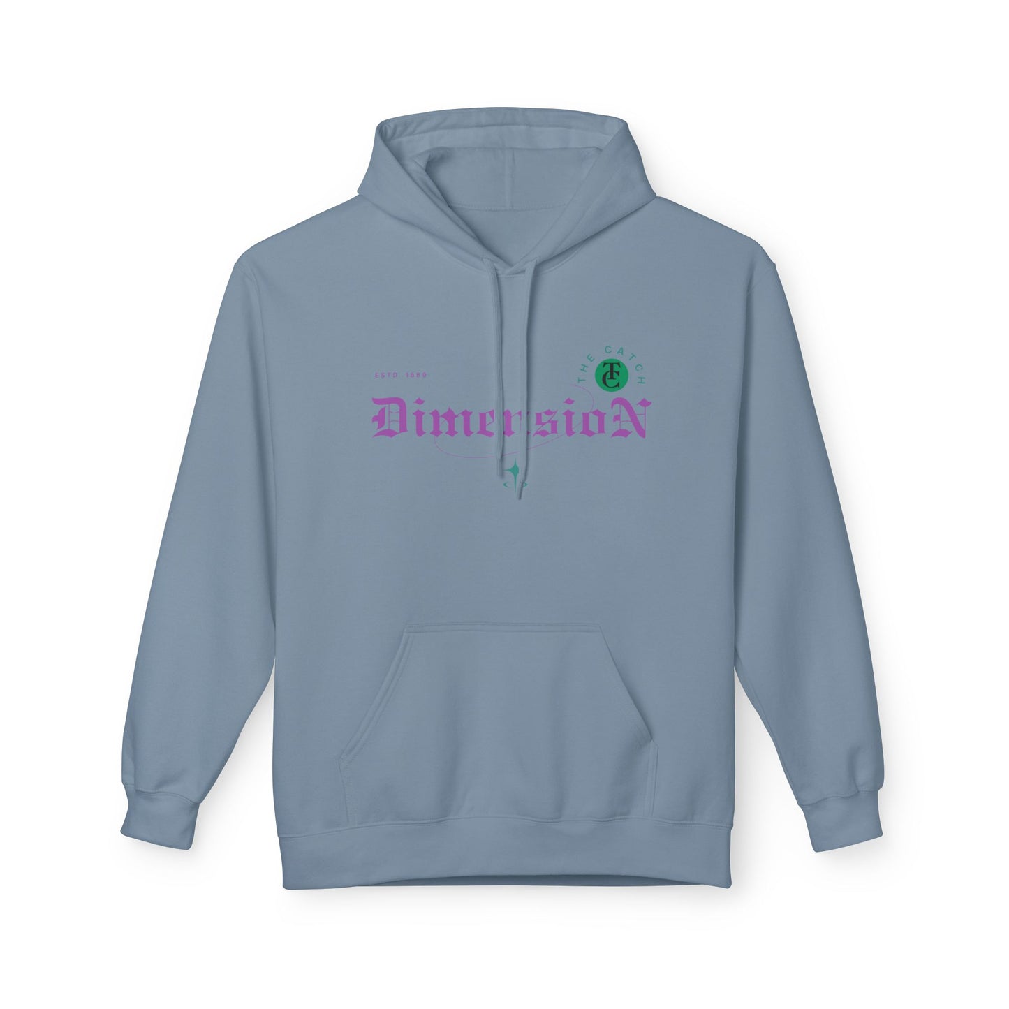 Cosmic Dimension Hoodie | Softstyle Fleece Wear, Unique Graphic Pullover, Gift for Astronomers, Casual Streetwear - THE CATCH
