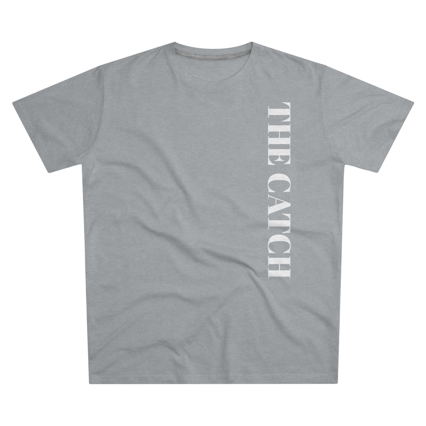 Men's Modern-Fit Tee - Stylish Casual Tee with "THE CATCH" Design