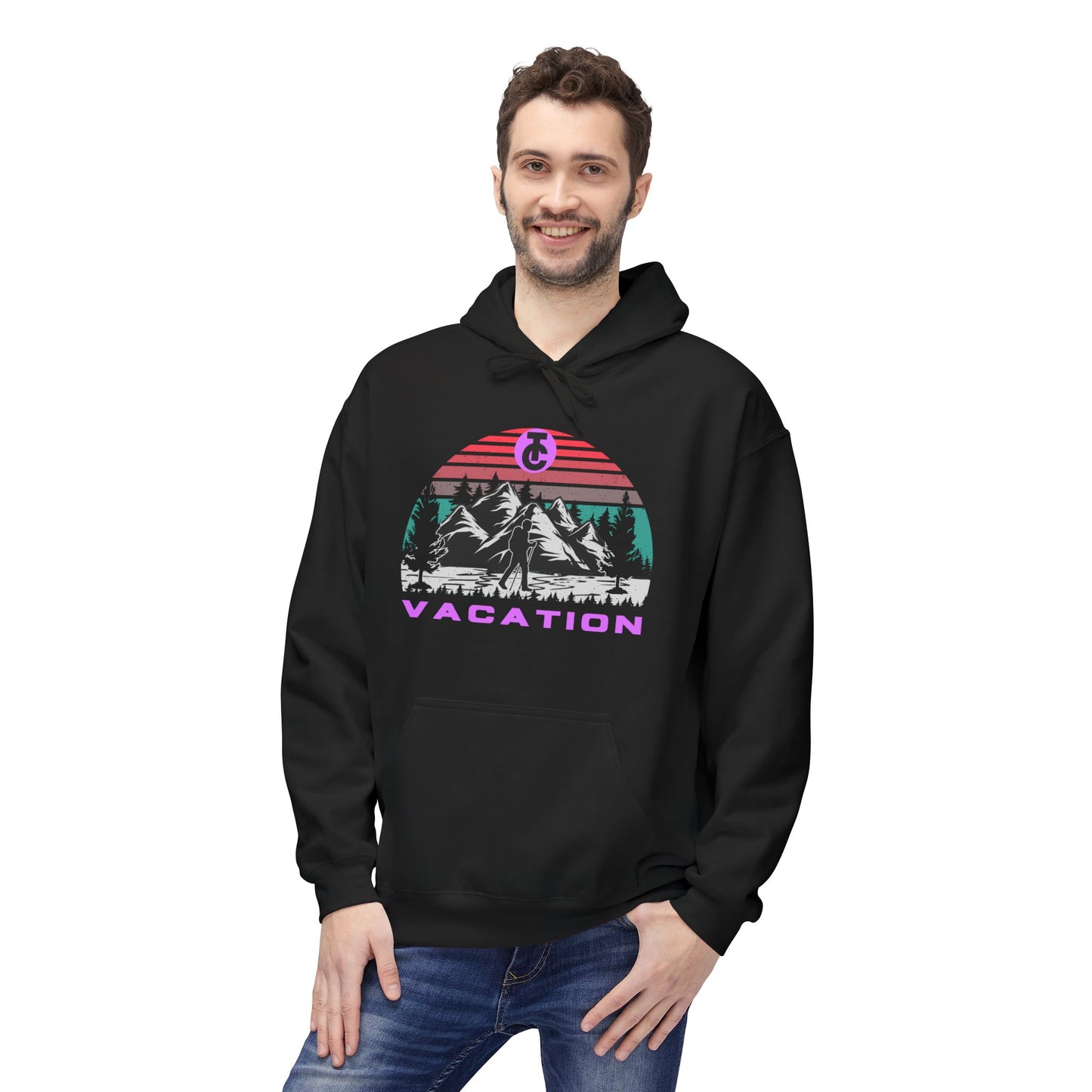 Vacation Vibes Fleece Hoodie - Softstyle - THE CATCH