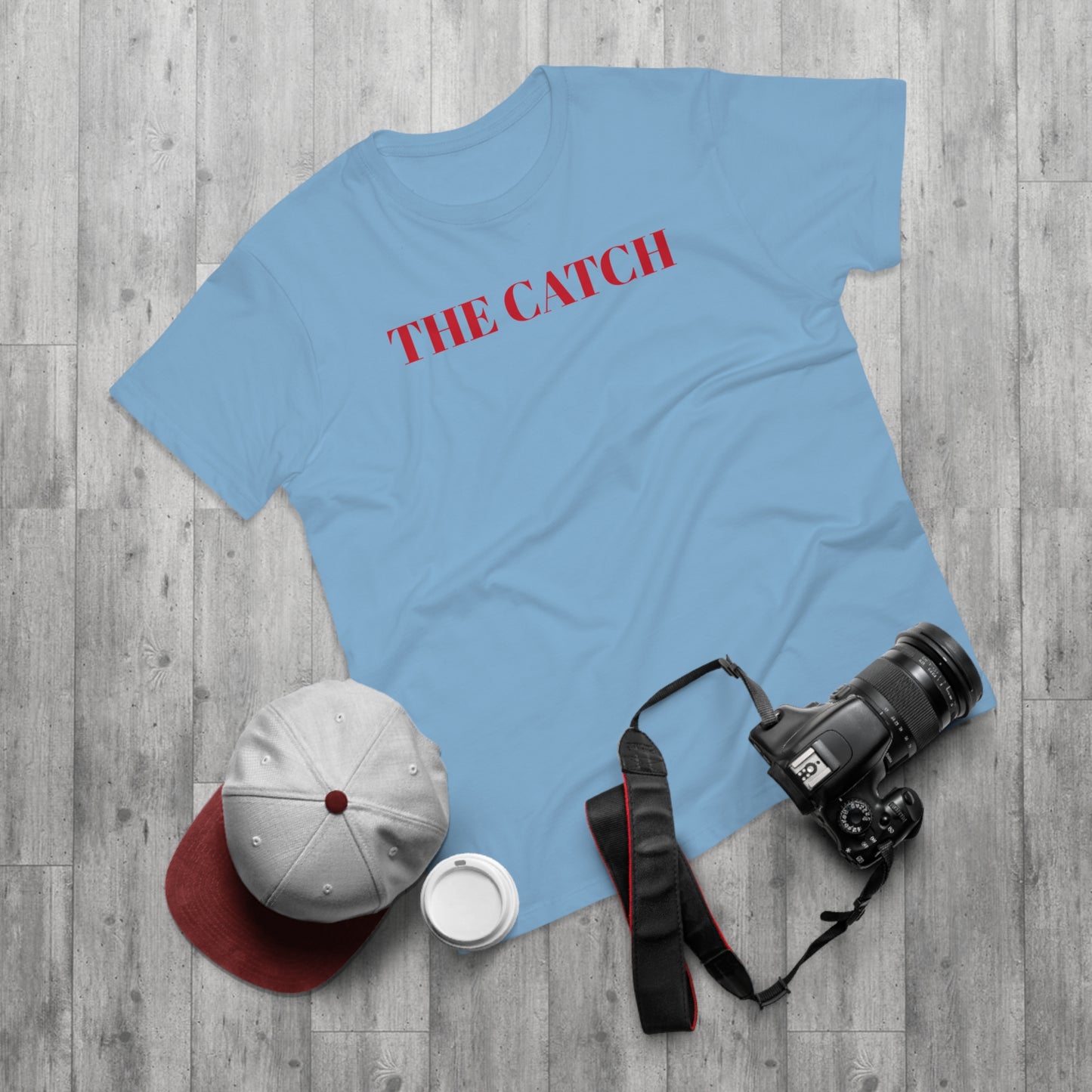 The Catch Graphic Men's T-Shirt - Stylish Casual Wear