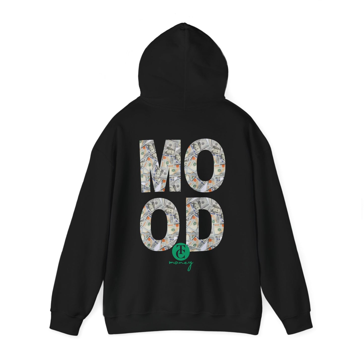 Trendy Hooded Sweatshirt - 'MOOD' Graphic, Comfortable Streetwear, Gift for Friends, Cozy Lounge Wear, Casual Outfit - THE CATCH
