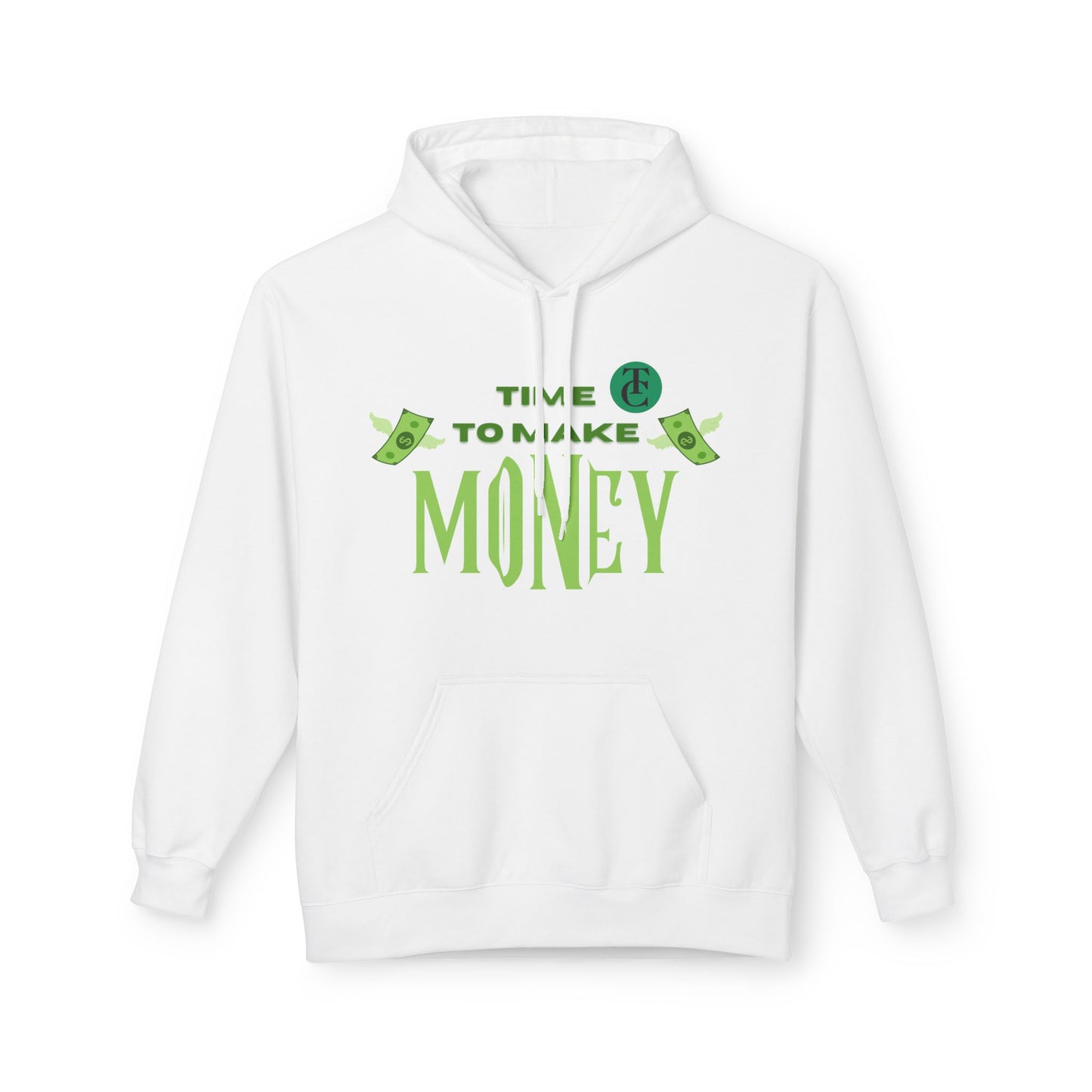 Money Motivational Hoodie, Cozy Fleece Sweatshirt, Gift for Entrepreneurs, Casual Wear, Unique Business Apparel - THE CATCH