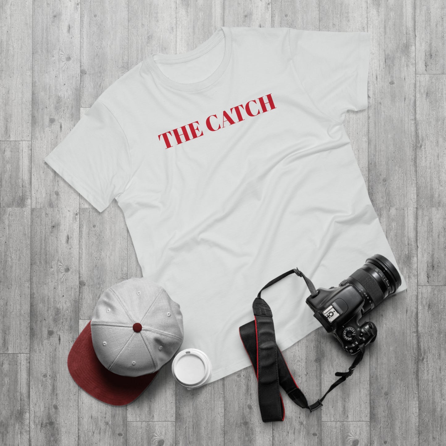 The Catch Graphic Men's T-Shirt - Stylish Casual Wear - THE CATCH