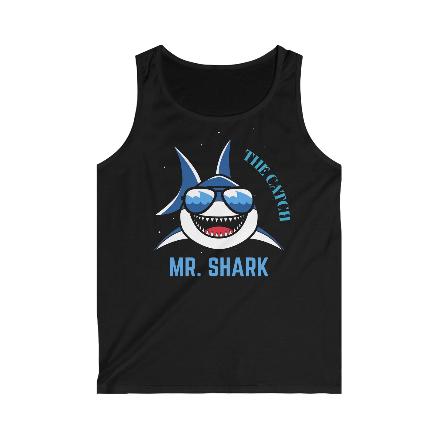 Mr. Shark Summer Tank Top - Perfect for Beach Days & Parties - THE CATCH