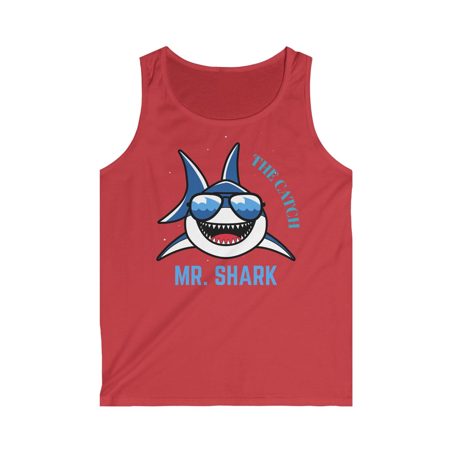 Mr. Shark Summer Tank Top - Perfect for Beach Days & Parties - THE CATCH