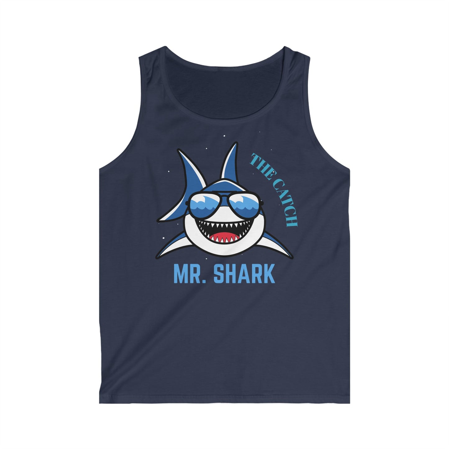 Mr. Shark Summer Tank Top - Perfect for Beach Days & Parties - THE CATCH