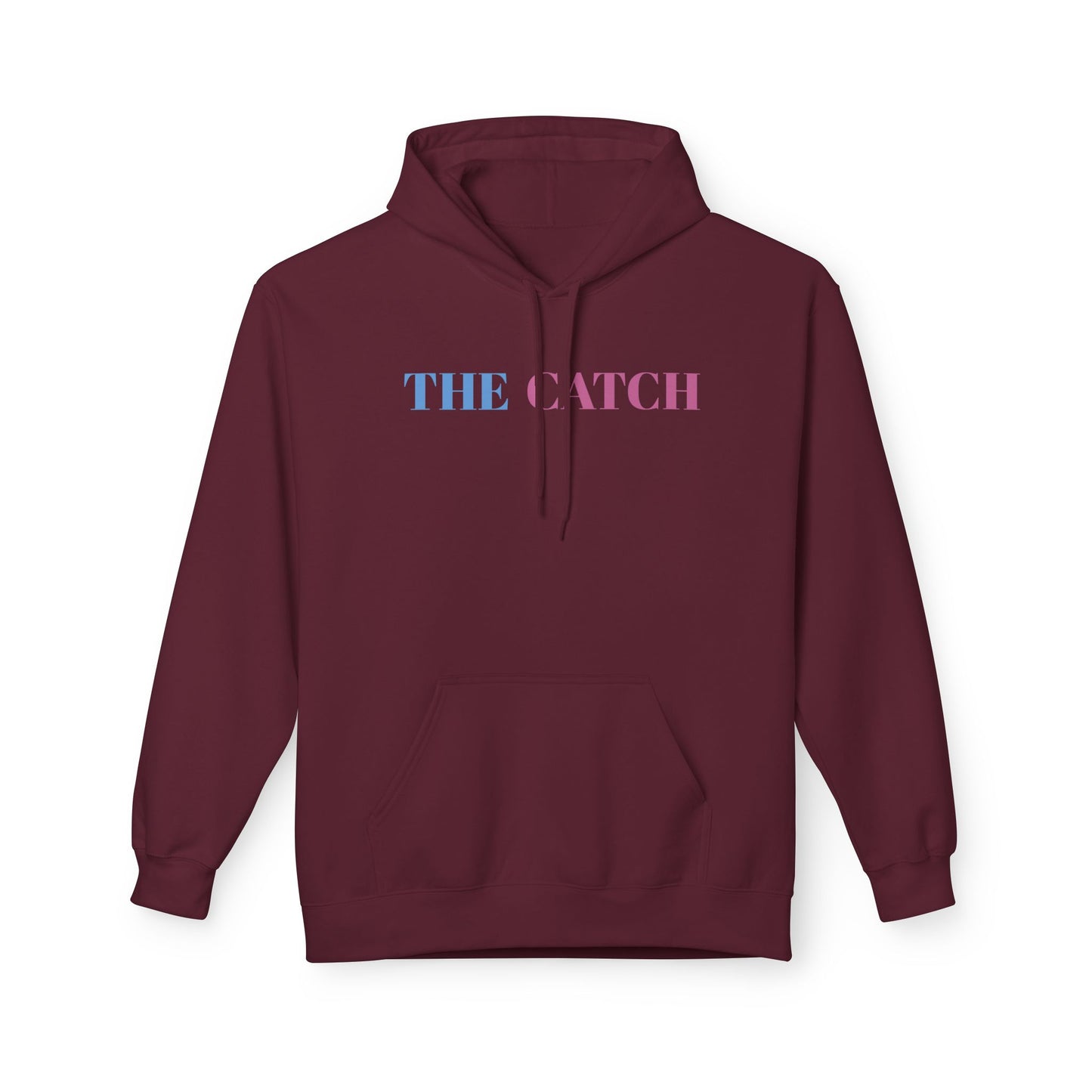 Midweight Hoodie - "Live in the Moment" Casual Fleece Sweatshirt - THE CATCH