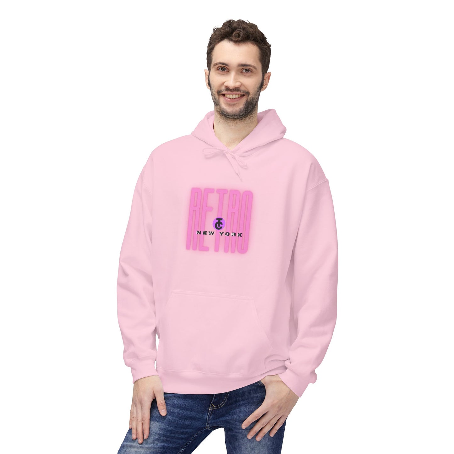 Retro New York Fleece Hoodie, 80s Style Sweatshirt, Vintage Hoodie, Casual Streetwear, Trending Fashion