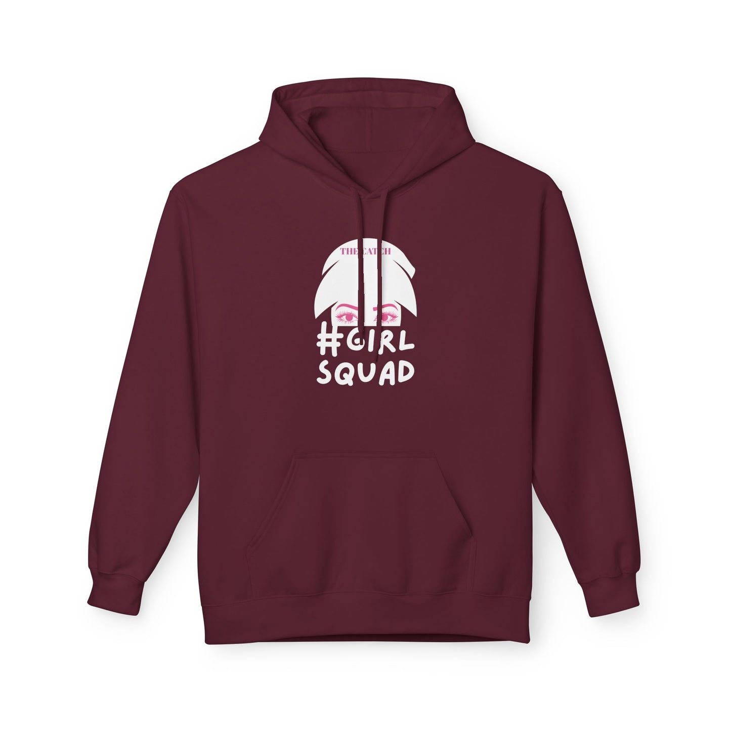 #GirlSquad Softstyle Fleece Hoodie – Perfect for Friends' Gatherings & Cozy Days