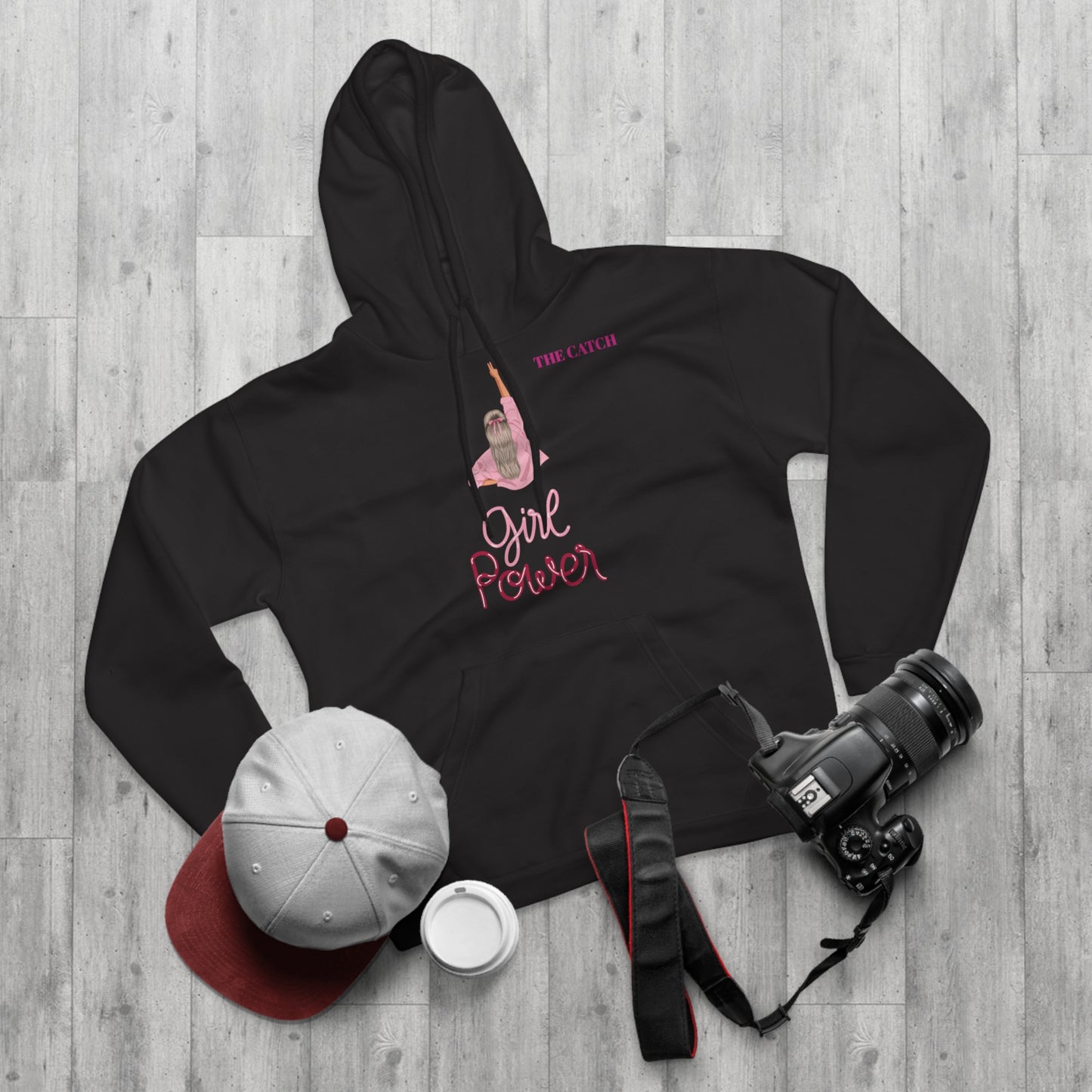 Girl Power Pullover Hoodie - Celebrating Strength & Empowerment