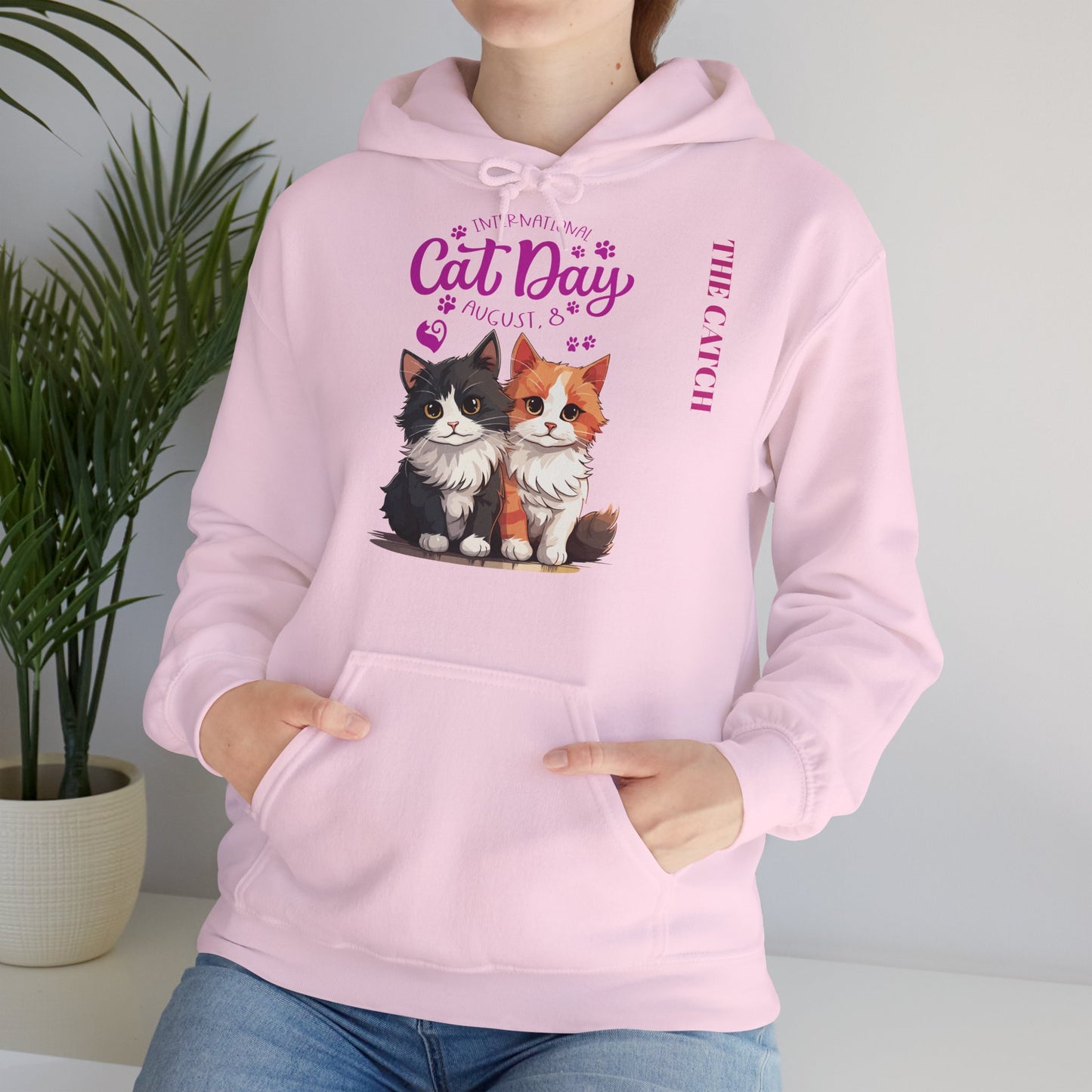 Cute Cat Day Hoodie - Celebrate Your Feline Friends!