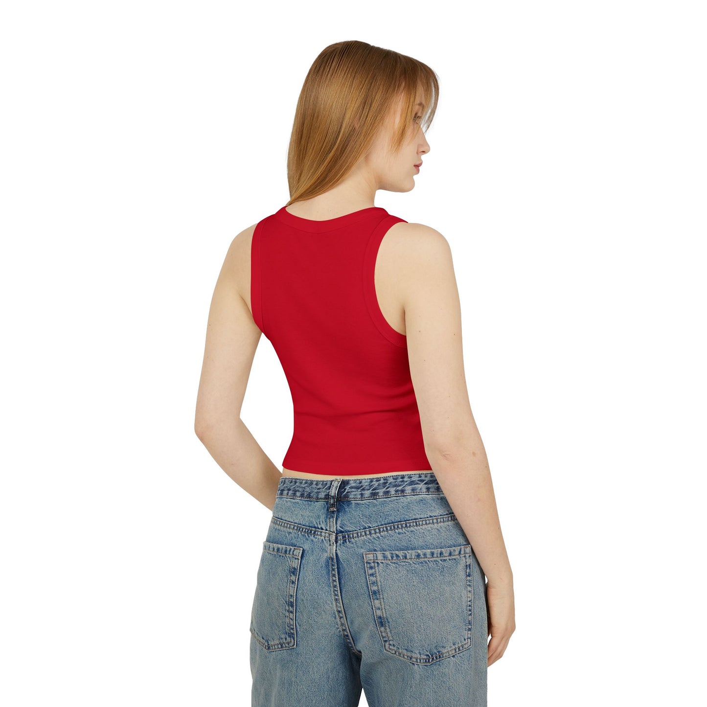 Women's Micro Rib Racer Tank Top - THE CATCH