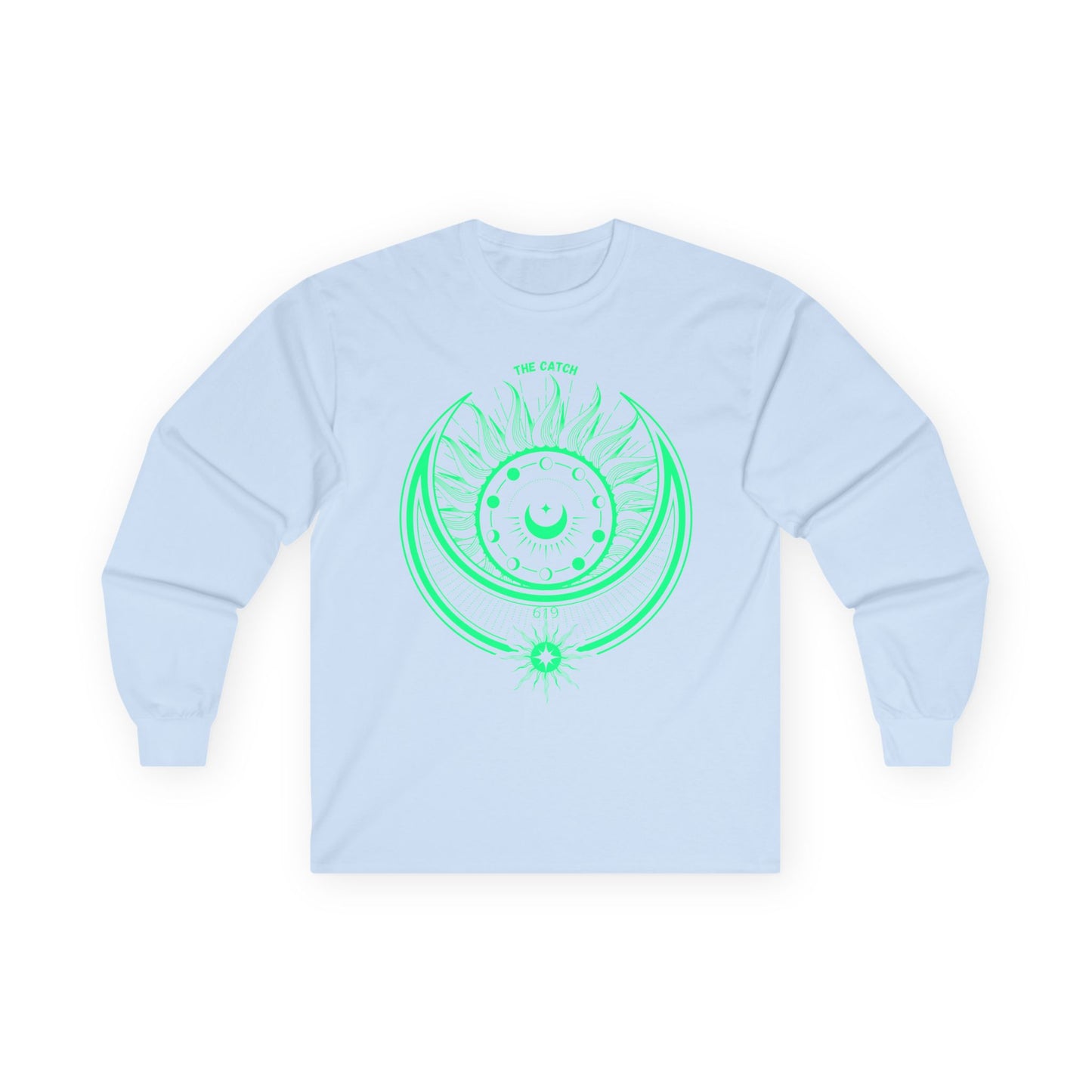 Sun & Moon Long Sleeve Tee - The Catch - Cotton Top - THE CATCH