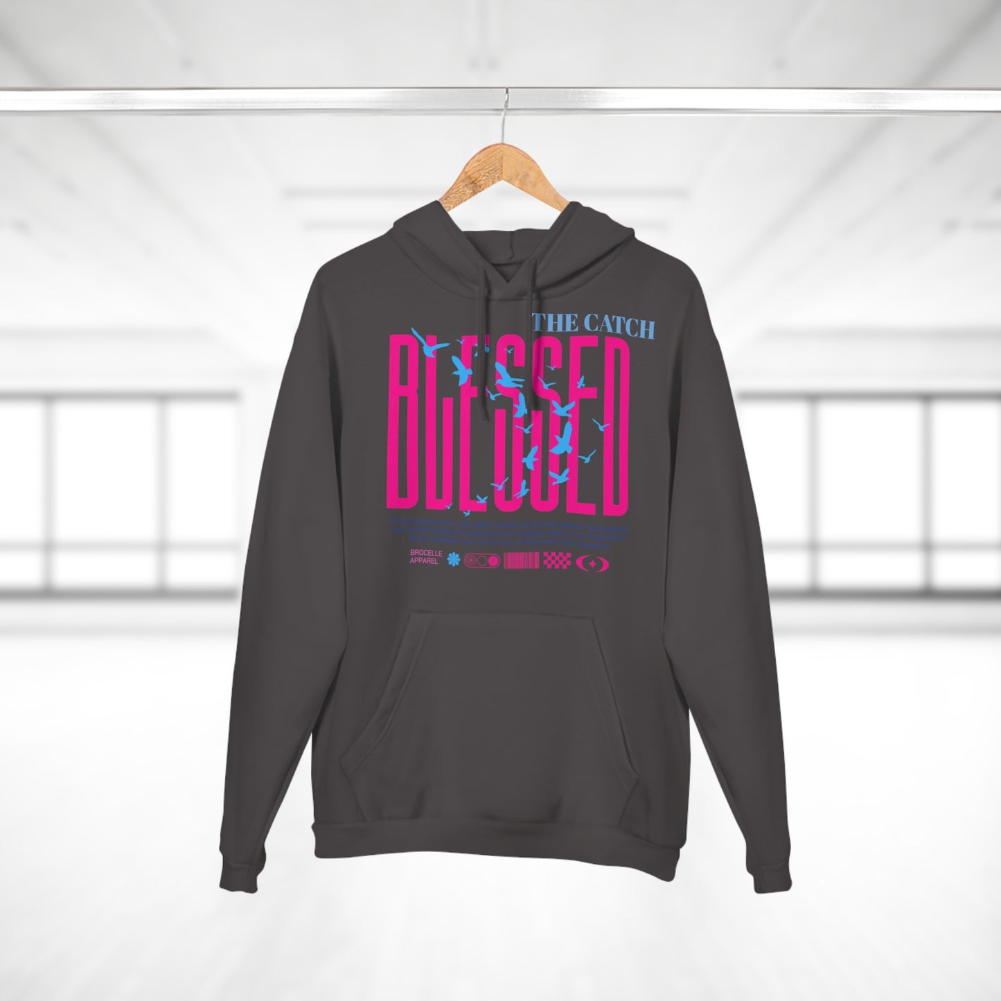 Blessed Pullover Hoodie - Comfy Spiritual Wear for Everyday Inspiration