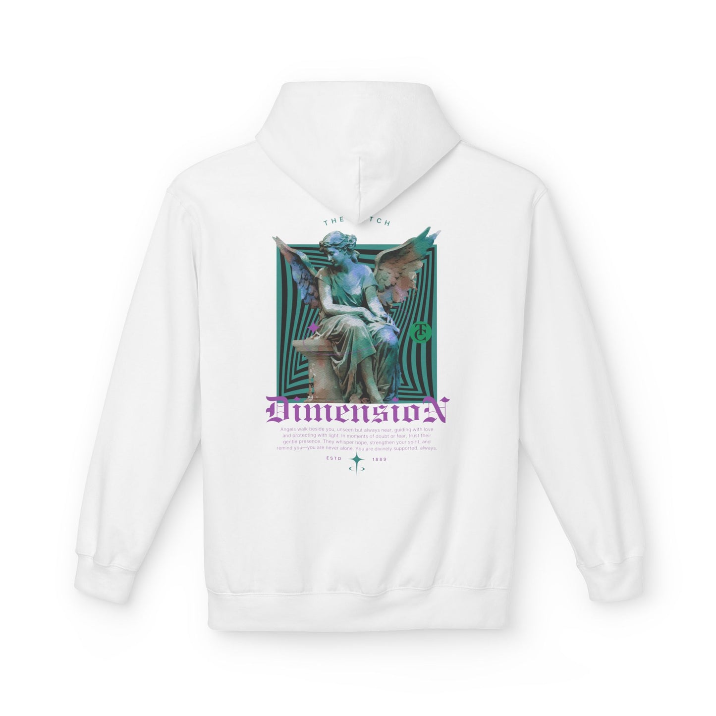 Cosmic Dimension Hoodie | Softstyle Fleece Wear, Unique Graphic Pullover, Gift for Astronomers, Casual Streetwear - THE CATCH