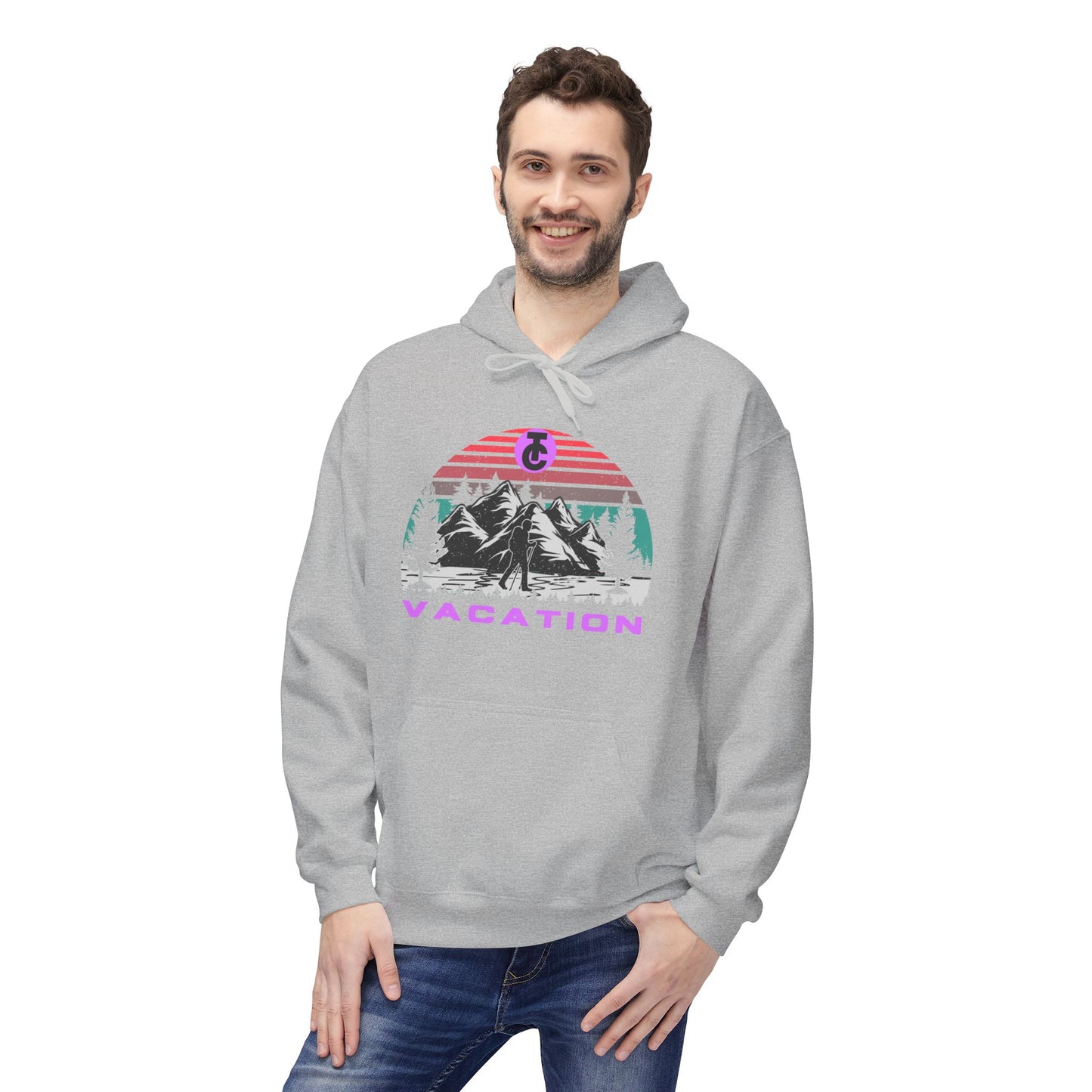 Vacation Vibes Fleece Hoodie - Softstyle - THE CATCH