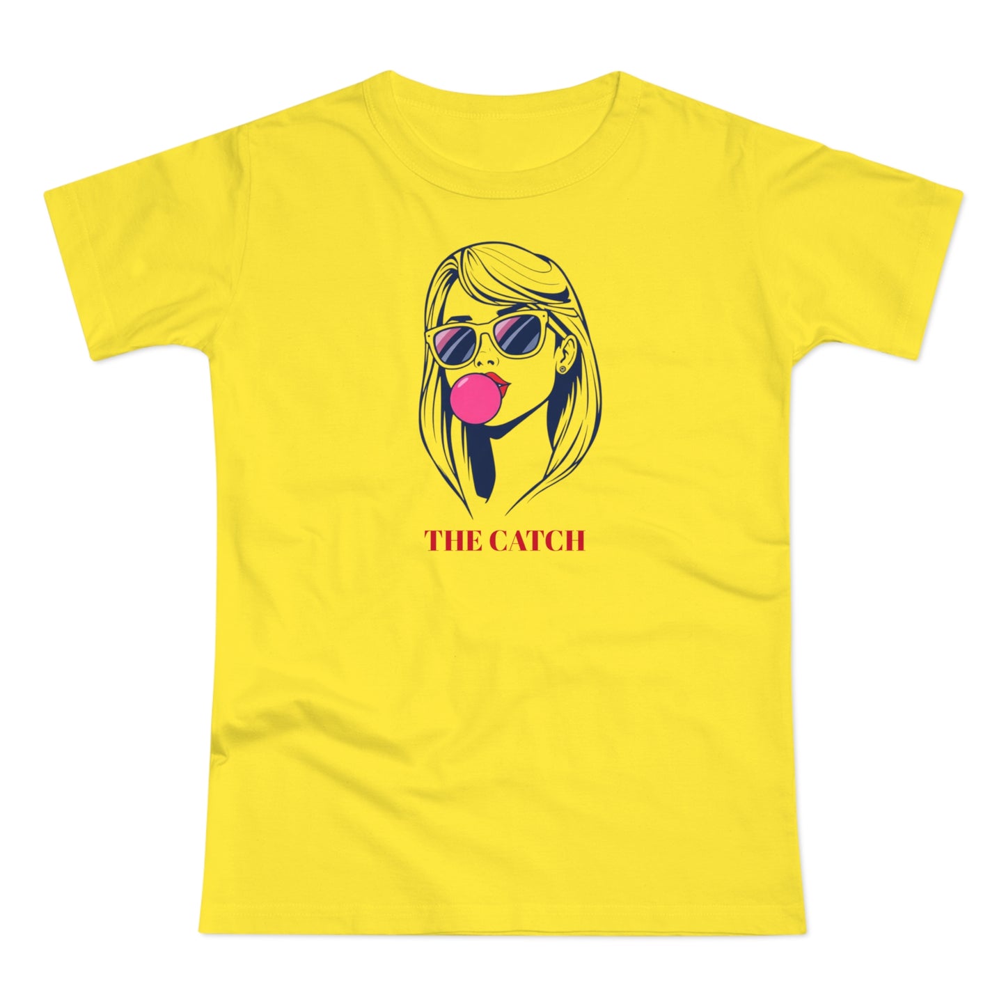 Fashionable Women's T-Shirt - 'The Catch' Graphic Tee for Summer Vibes
