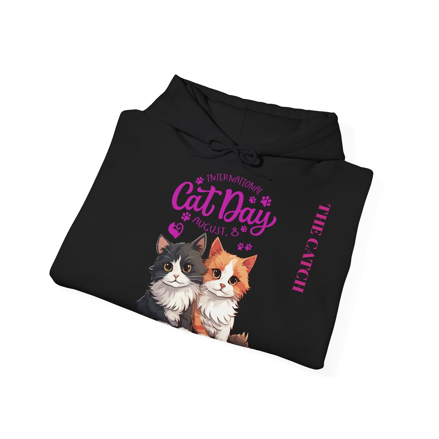 Cute Cat Day Hoodie - Celebrate Your Feline Friends!
